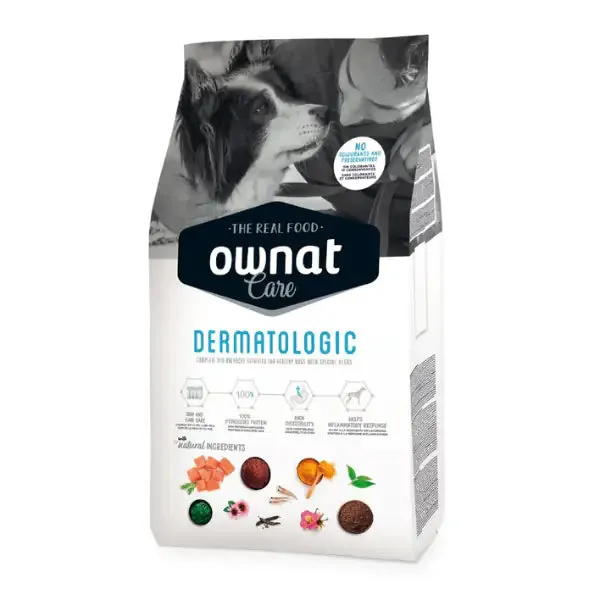 Ownat Care All Breeds Adult Dermatologic linea Vet 3 kg (scadenza: 30/11/2026) - Dieta veterinaria per cani - immagine 1