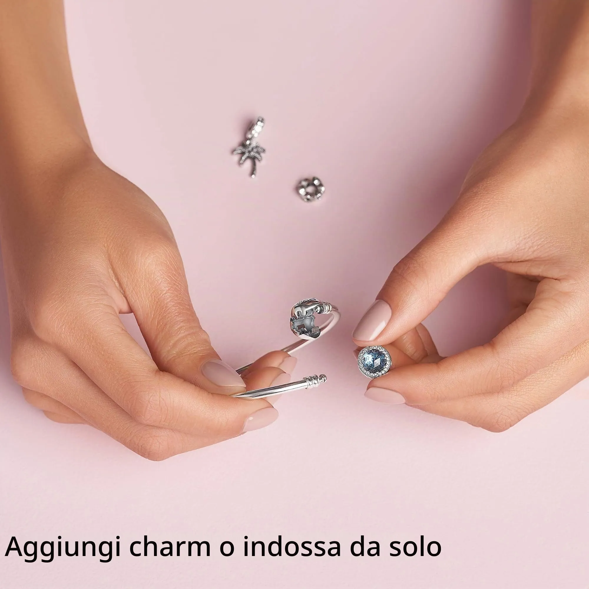 PANDORA Icons Bracciale in argento con chiusura a forma di cuore, 19 - immagine 6