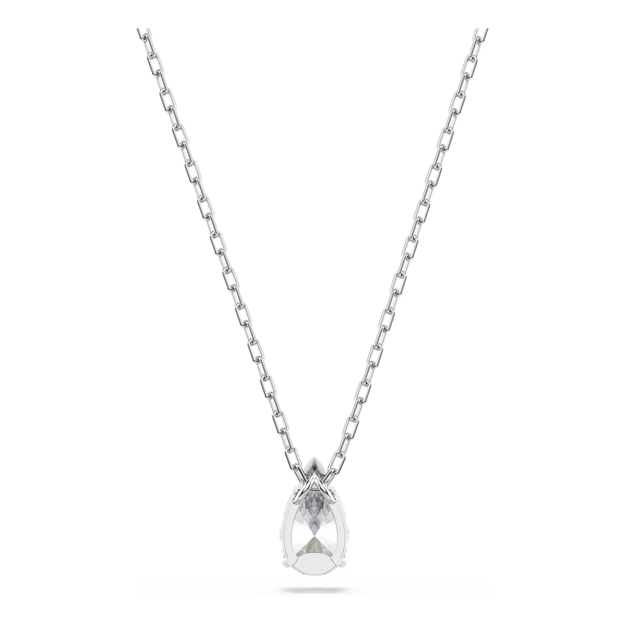 Swarovski Collana Stilla Attract, Bianca, Placcato rodio - immagine 6