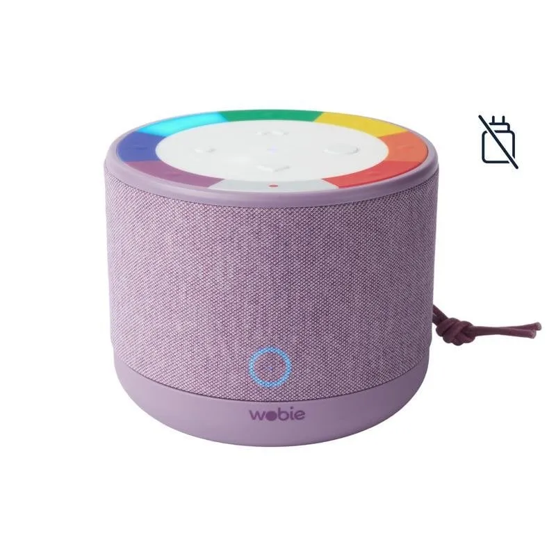 Altoparlanti Wobie Portatili 2.1 Bluetooth 5.3 7,5-10W Viola con MicroSD - immagine 1
