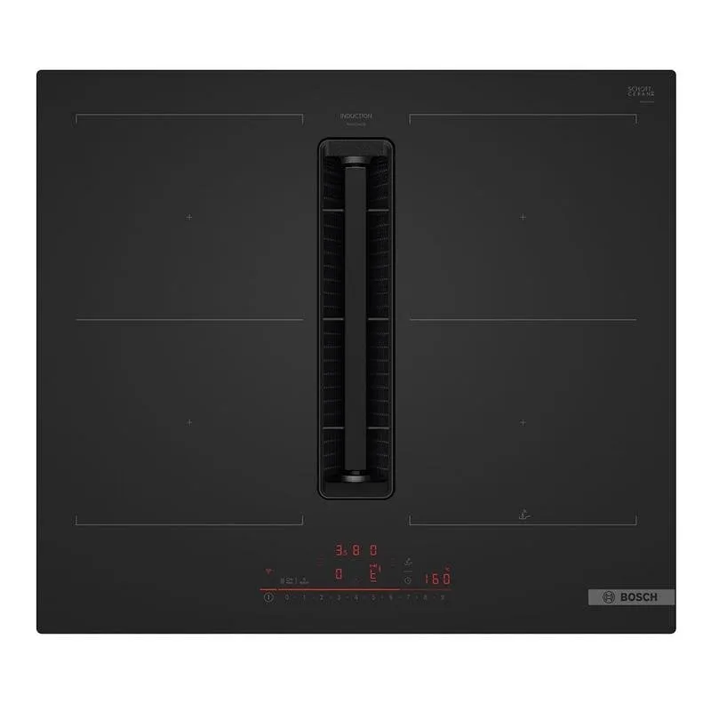 Placca a induzione Bosch con extractor integrato, controllo remoto e zone flessibili - immagine 1