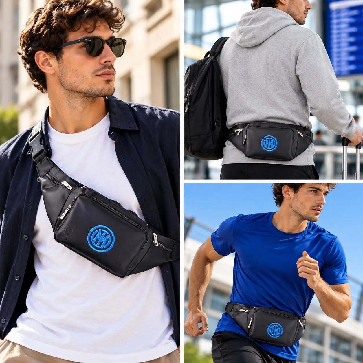 Inter Marsupio Travel grande Prodotto Ufficiale 153780 - immagine 2