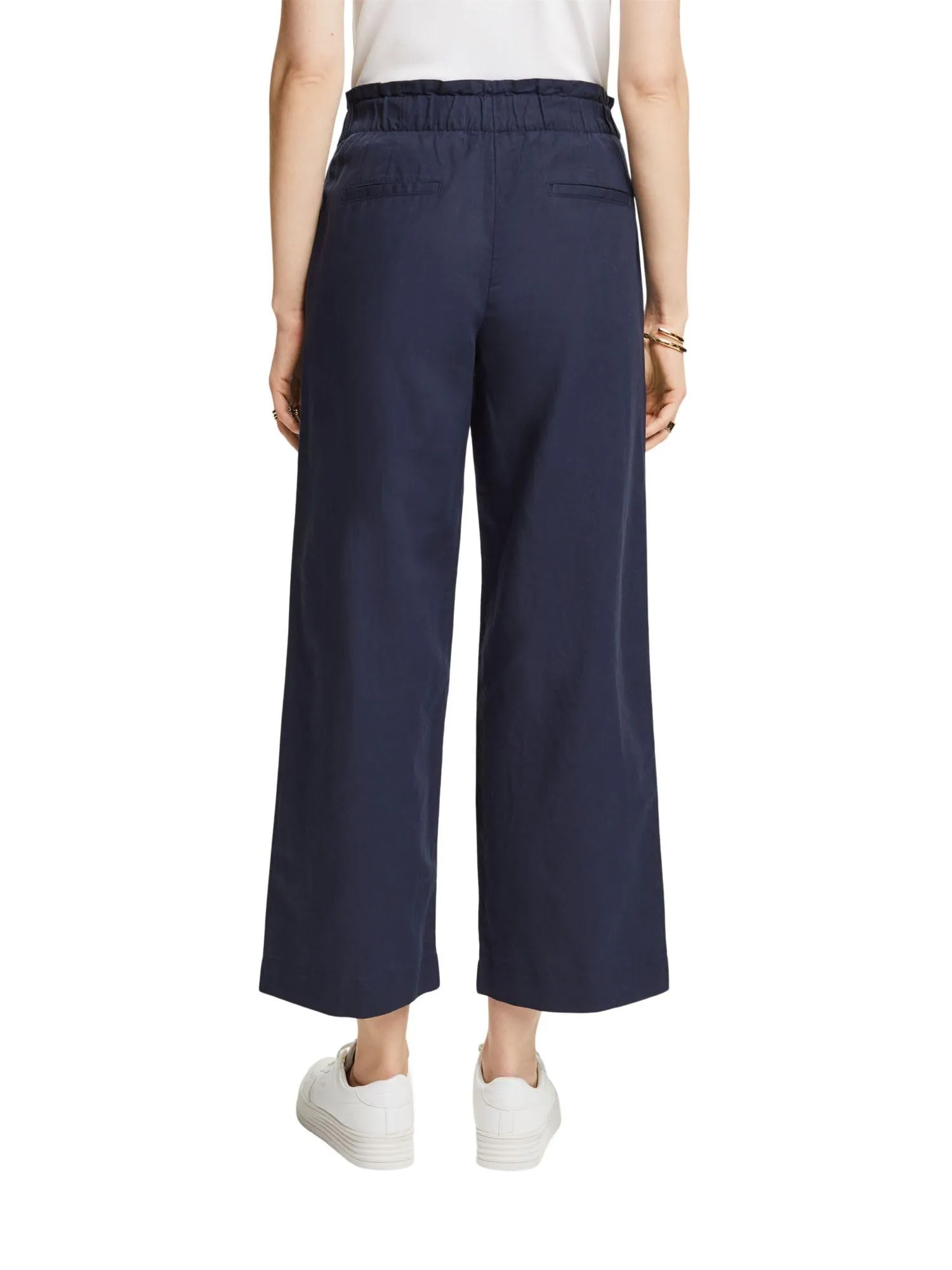 ESPRIT 044ee1b307 Pantaloni, 400 Navy, 32W x 28L Donna - immagine 2