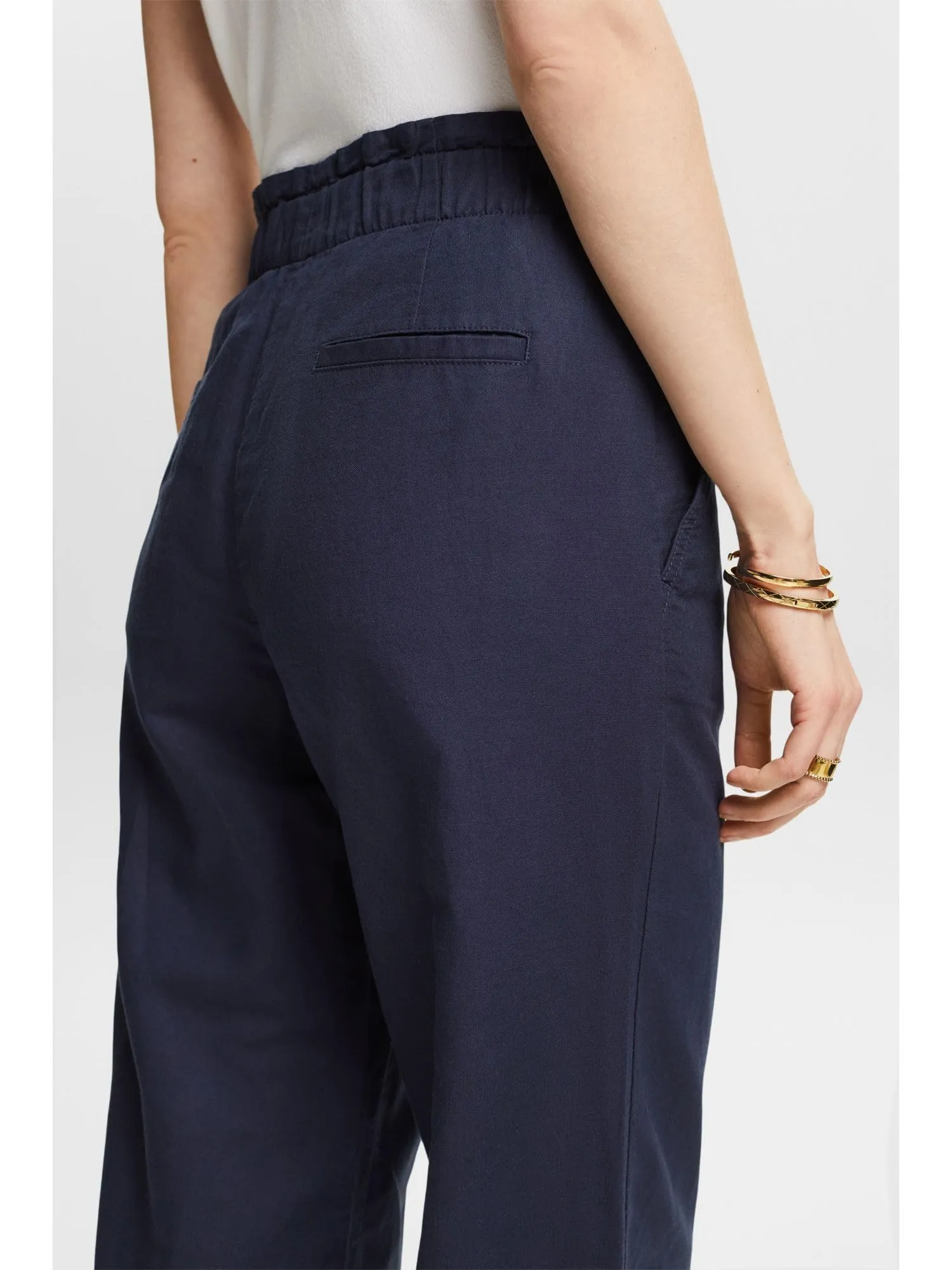 ESPRIT 044ee1b307 Pantaloni, 400 Navy, 32W x 28L Donna - immagine 5