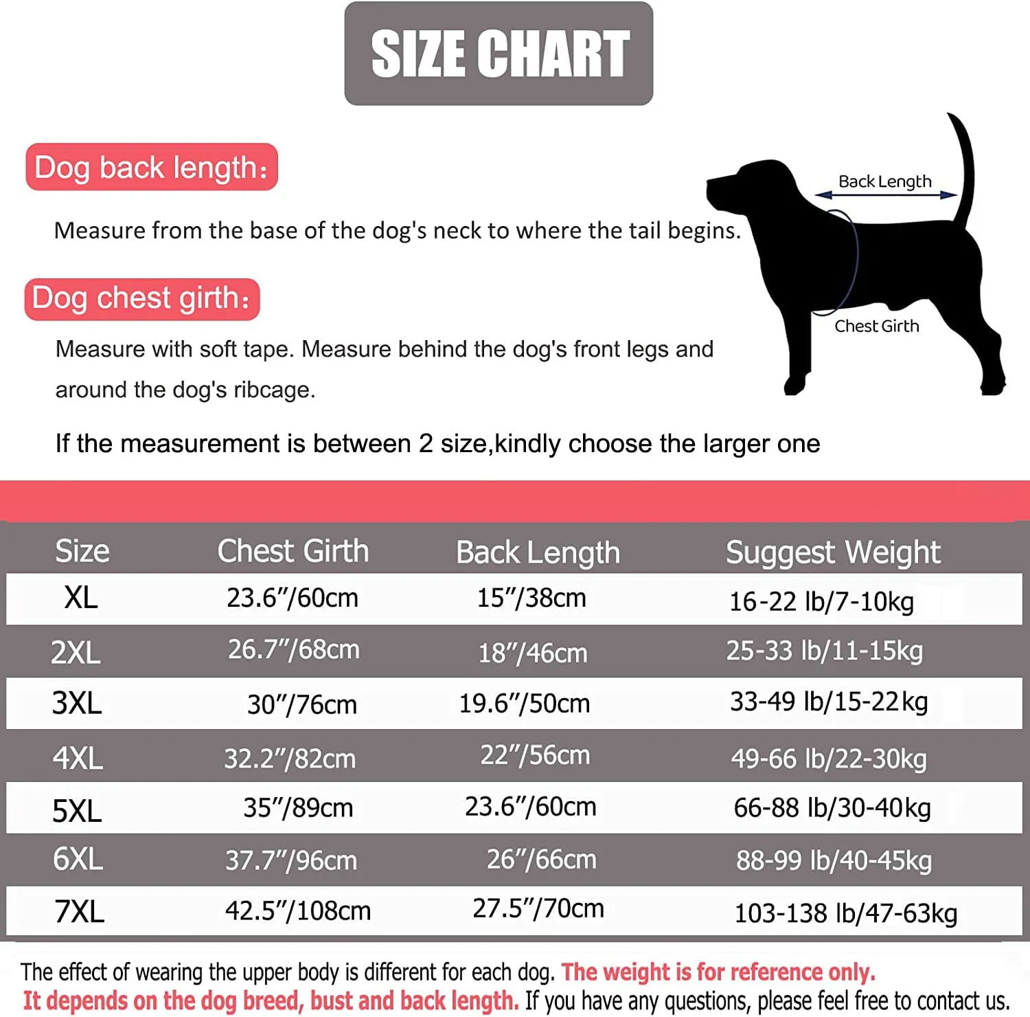 BT Bear Vestiti per cani di grandi dimensioni, elastici per proteggere le articolazioni, anti leccare, protezione delle ferite per cani di taglia media e grande (XXL, blu navy) - immagine 3
