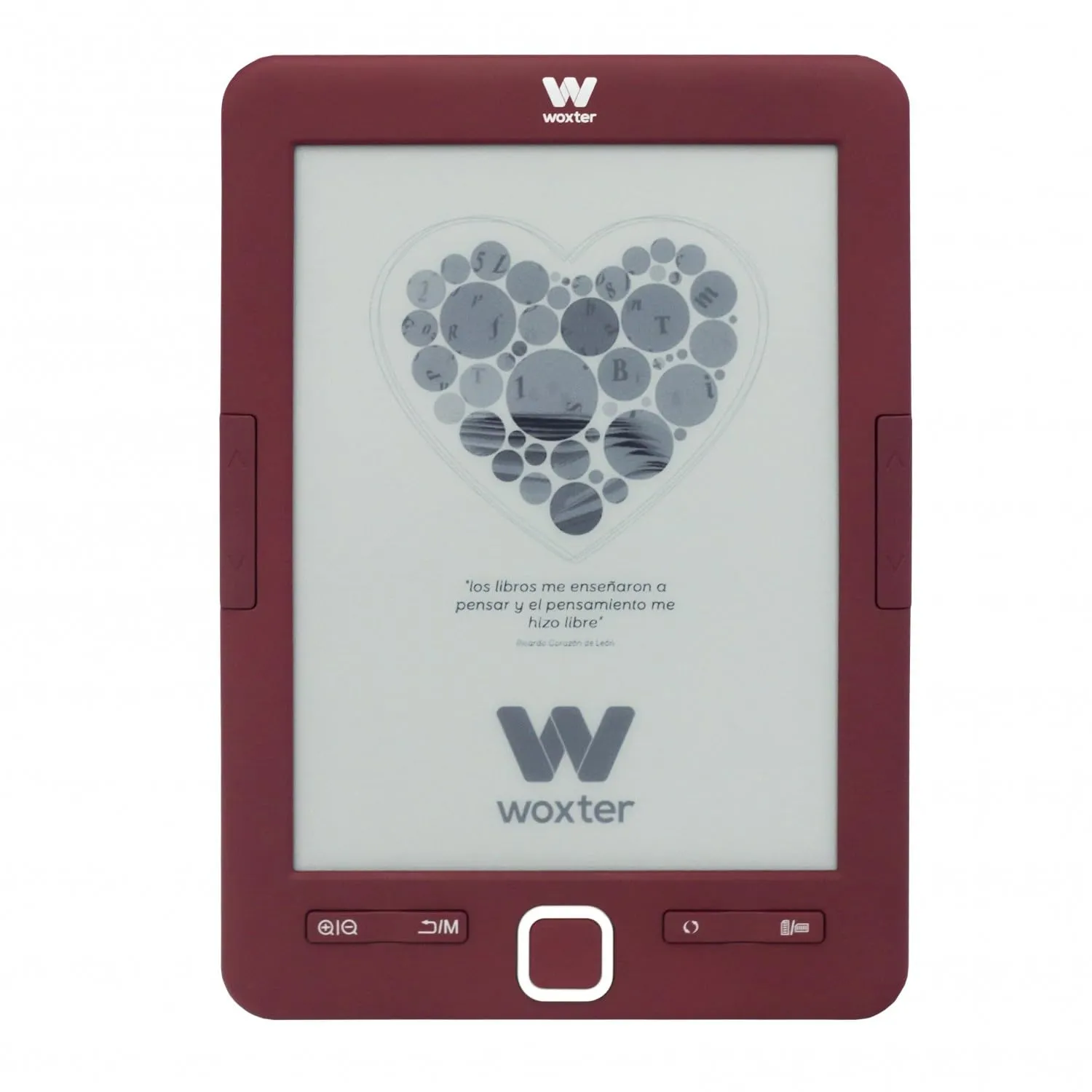 E-Book Woxter scriba 195 6 4 GB e-Ink Rosso