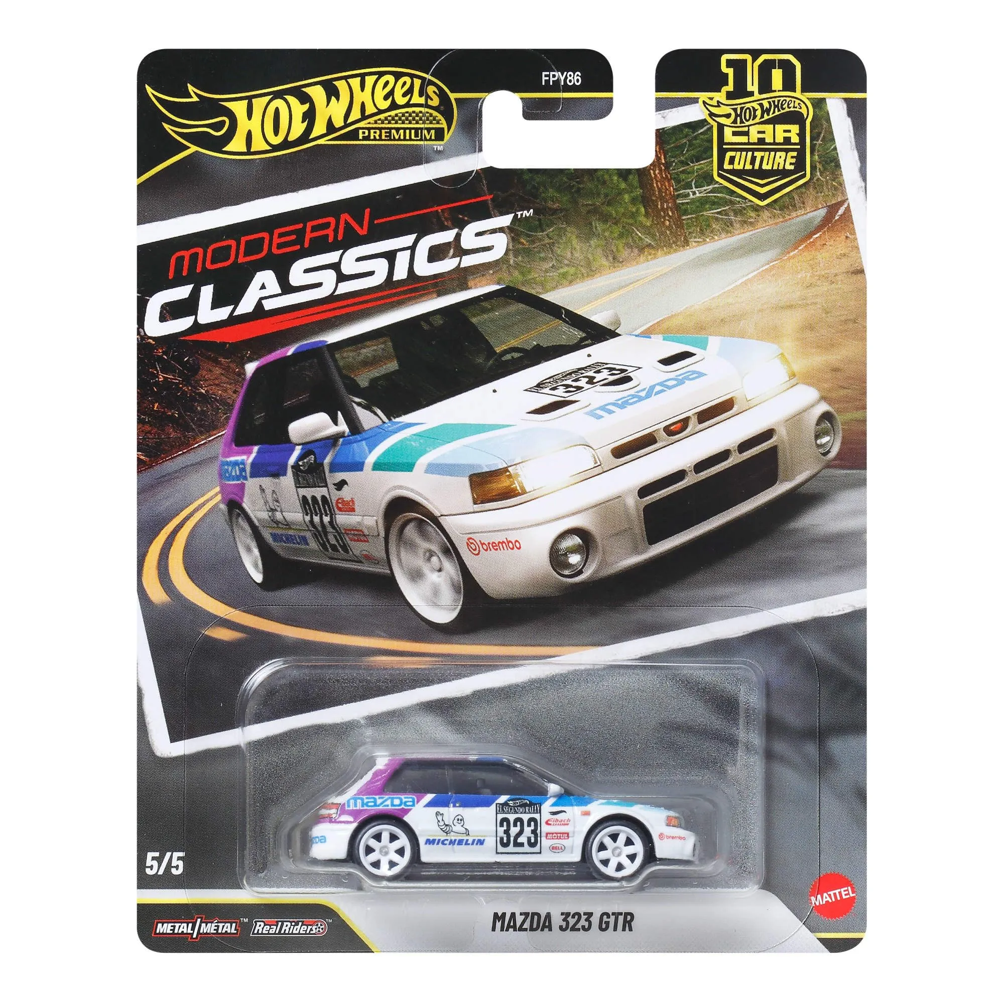 Hot Wheels Car Culture Premium Mazda 323 GT-R