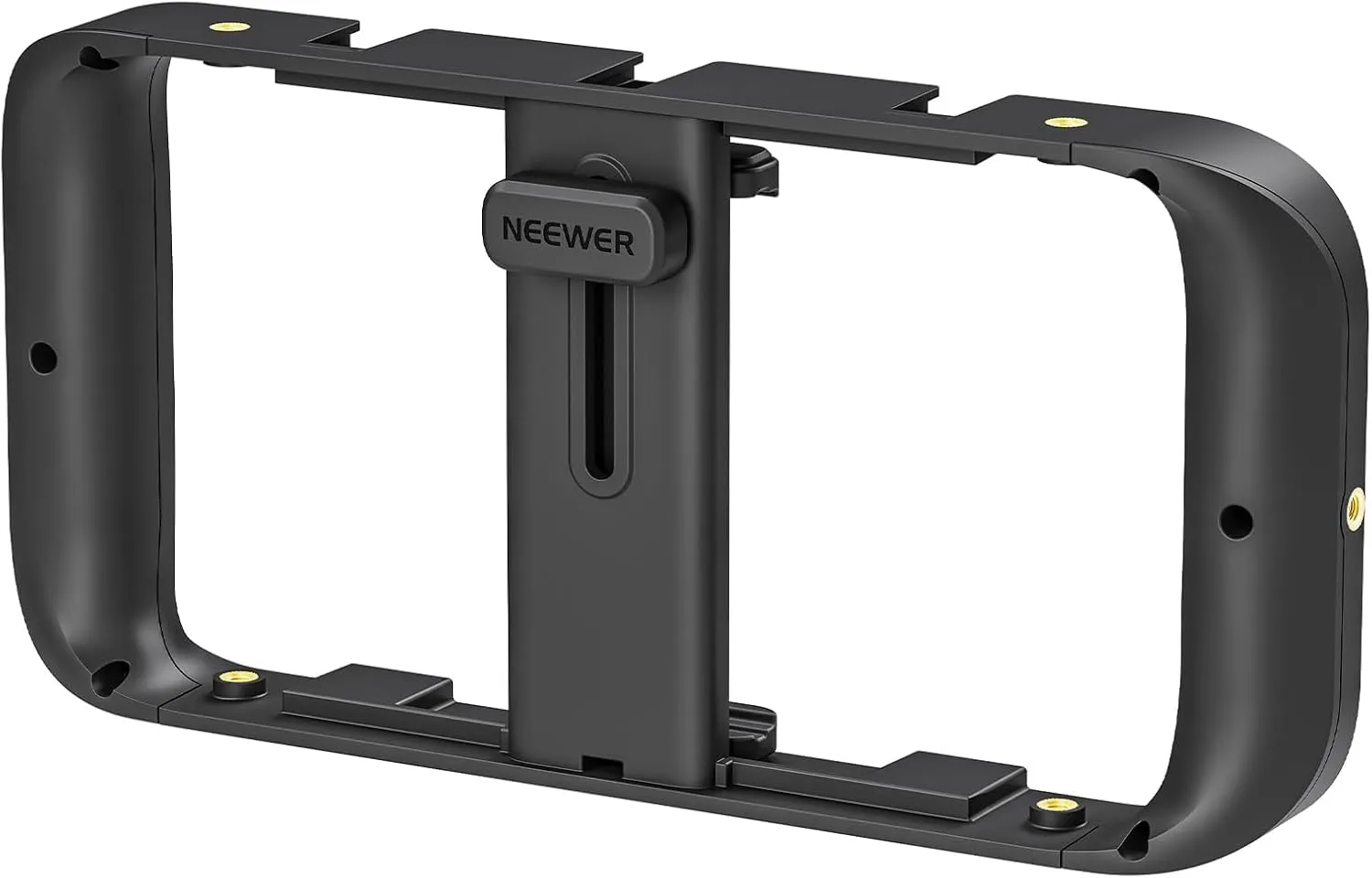 NEEWER Mobile Phone Video Rig, Gabbia Stabilizzatore Maniglia Smartphone