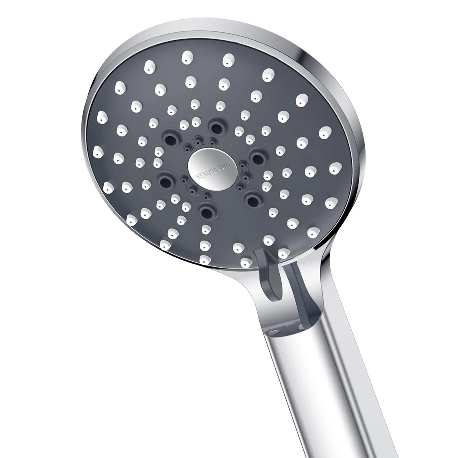 YEAUPE PRO Soffione Doccia Anticalcare Φ110 mm con 6 tipi di getto
