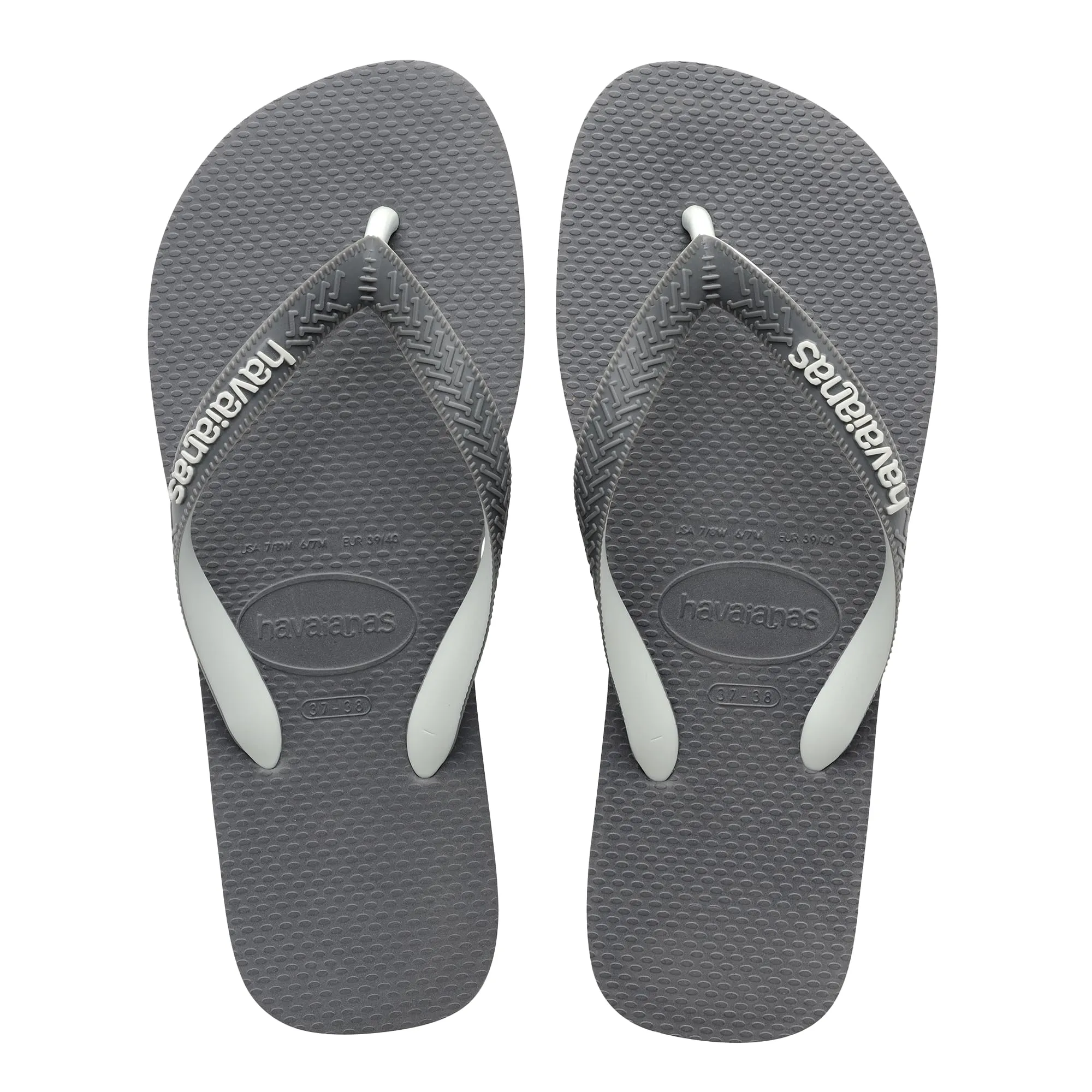 Havaianas Top Mix Adulti Unisex Infradito Acciaio grigio 45/46 EU