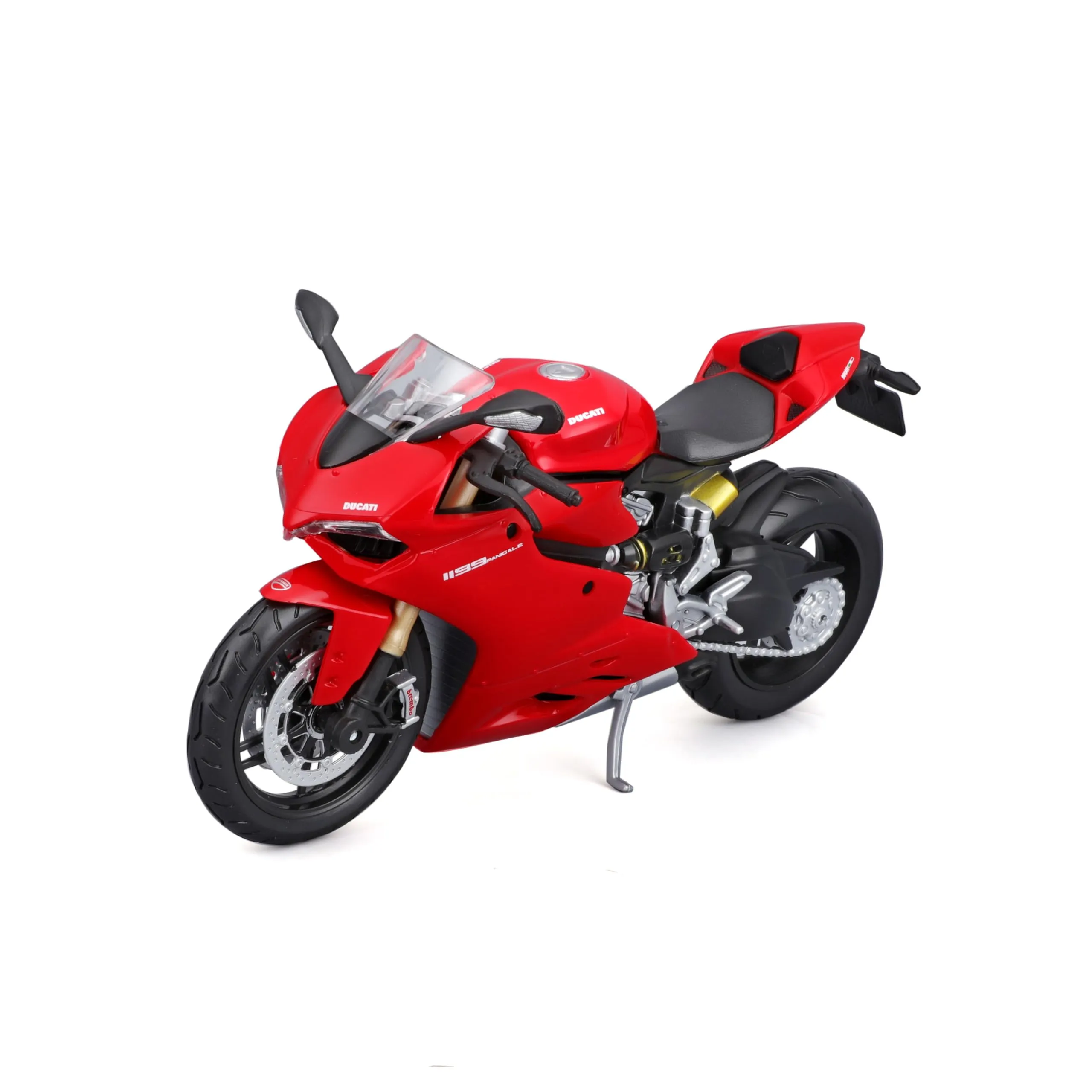 BBURAGO Model Kit Ducati 1199 Panigale - Modellino Realistico Ducati in scala 1:12, Licenza Ufficiale Ducati, Età Consigliata 14+ Anni