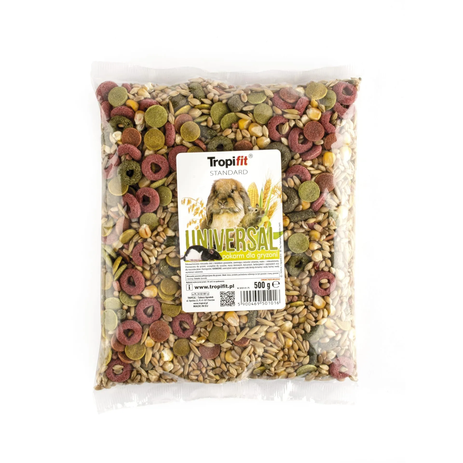 STANDARD UNIVERSAL 500g - alimento completo universale per roditori