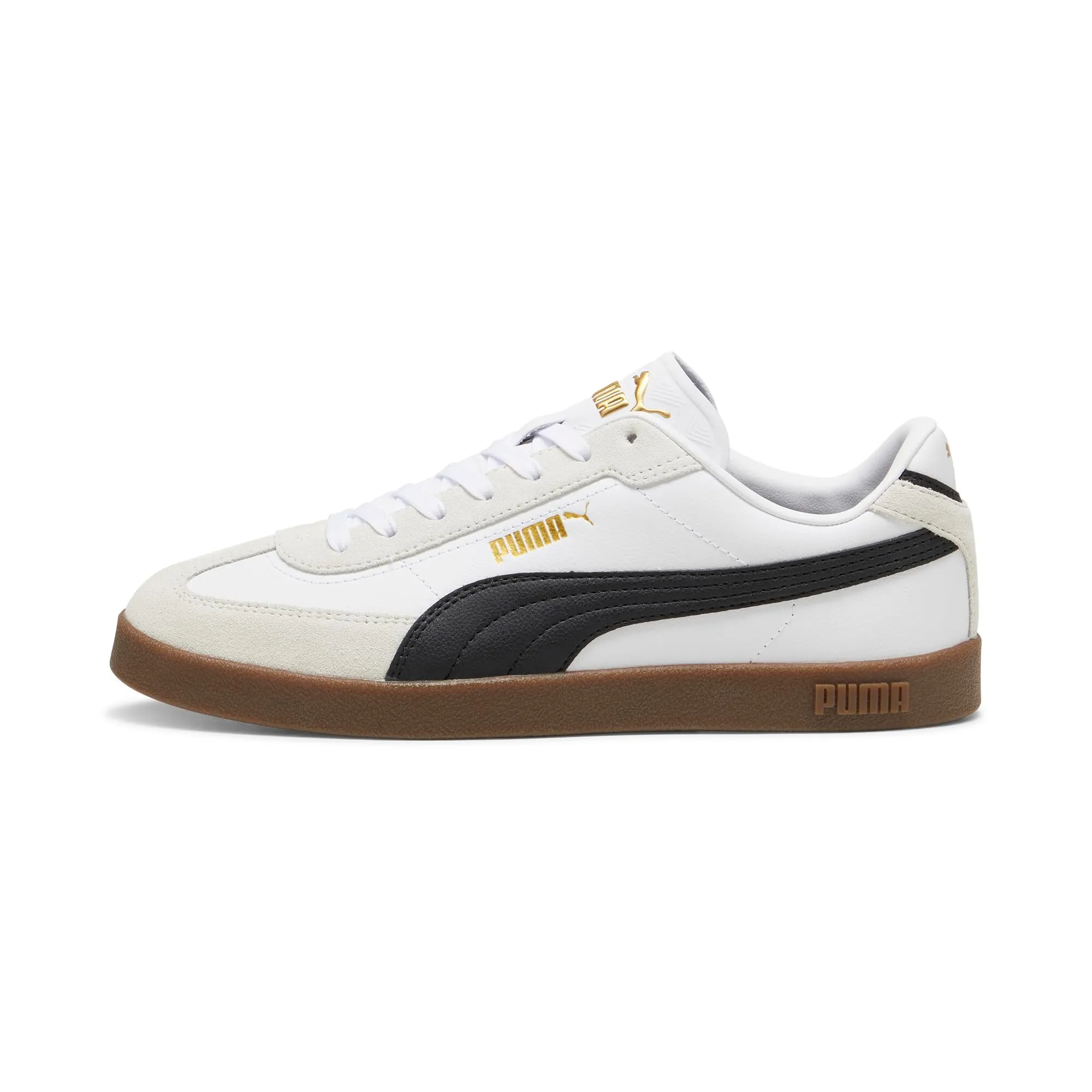 Puma Unisex Adults Club II Era Sneaker, Puma White-Puma Black-Vapor Gray, 38.5 EU
