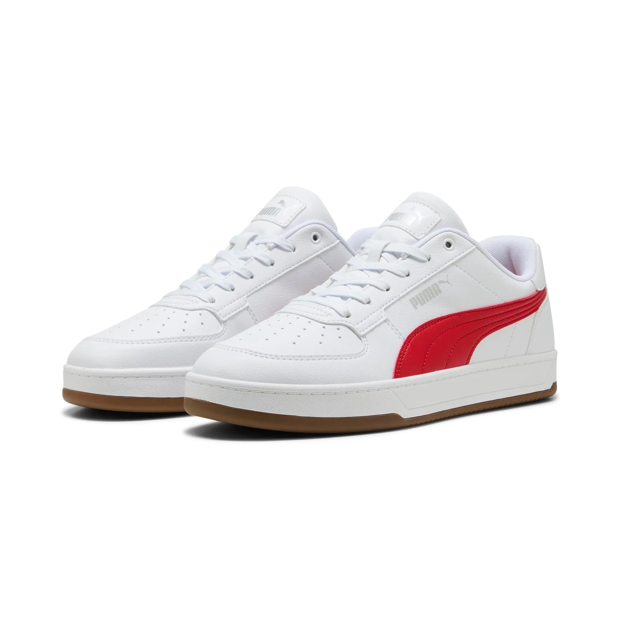 Puma Caven 2.0, Sneaker Unisex - Adulto, for all Time Red White Silver Gum, 35.5 EU