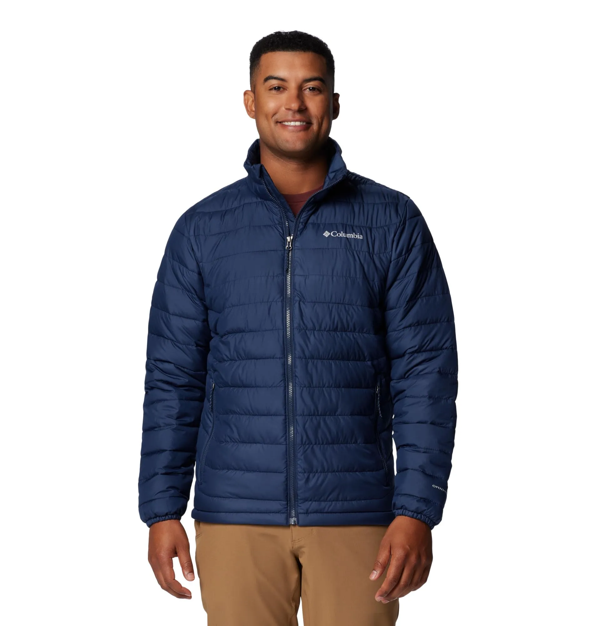 Columbia Powder Lite 2 Jacket, Piumino Uomo, Collegiate Navy, XXL