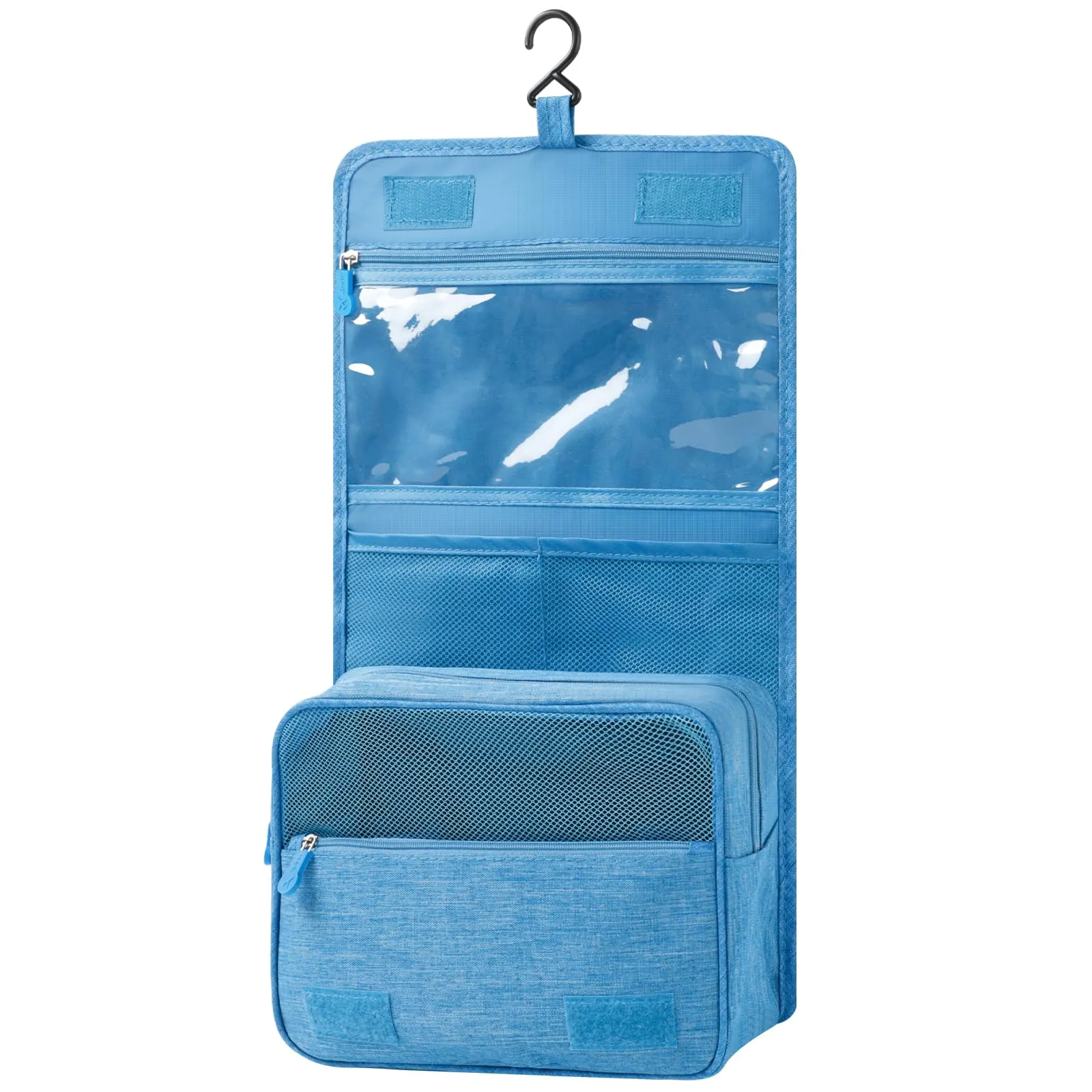 AiQInu Beauty Case da Viaggio, Borsa da toilette da viaggio per Donna Uomo,impermeabile Beauty Case con Gancio per Appendere per Organizzare Oggetti Personali Accessori