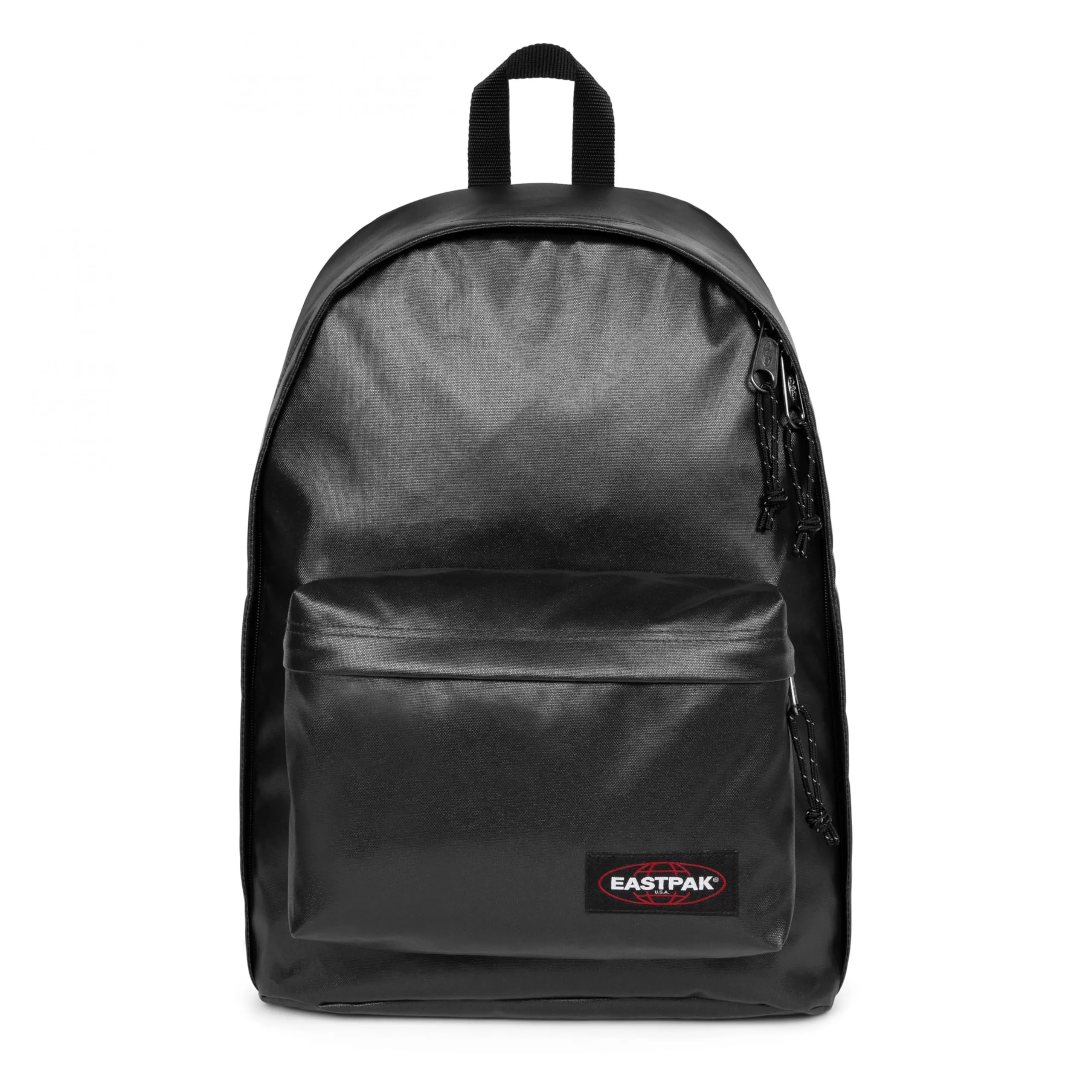 Eastpak Out of Office Zaino 27L (44 x 29,5 x 22 cm), scomparto laptop 13–15”, zaino scuola e lavoro resistente e idrorepellente con spallacci imbottiti - GLOSSY BLACK