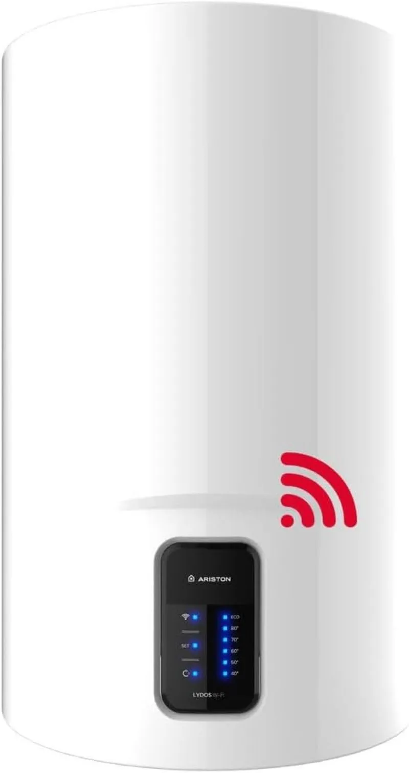 Ariston Lydos Wifi - Scaldabagno Elettrico 50 Litri con EVO-ECO e Waterplus