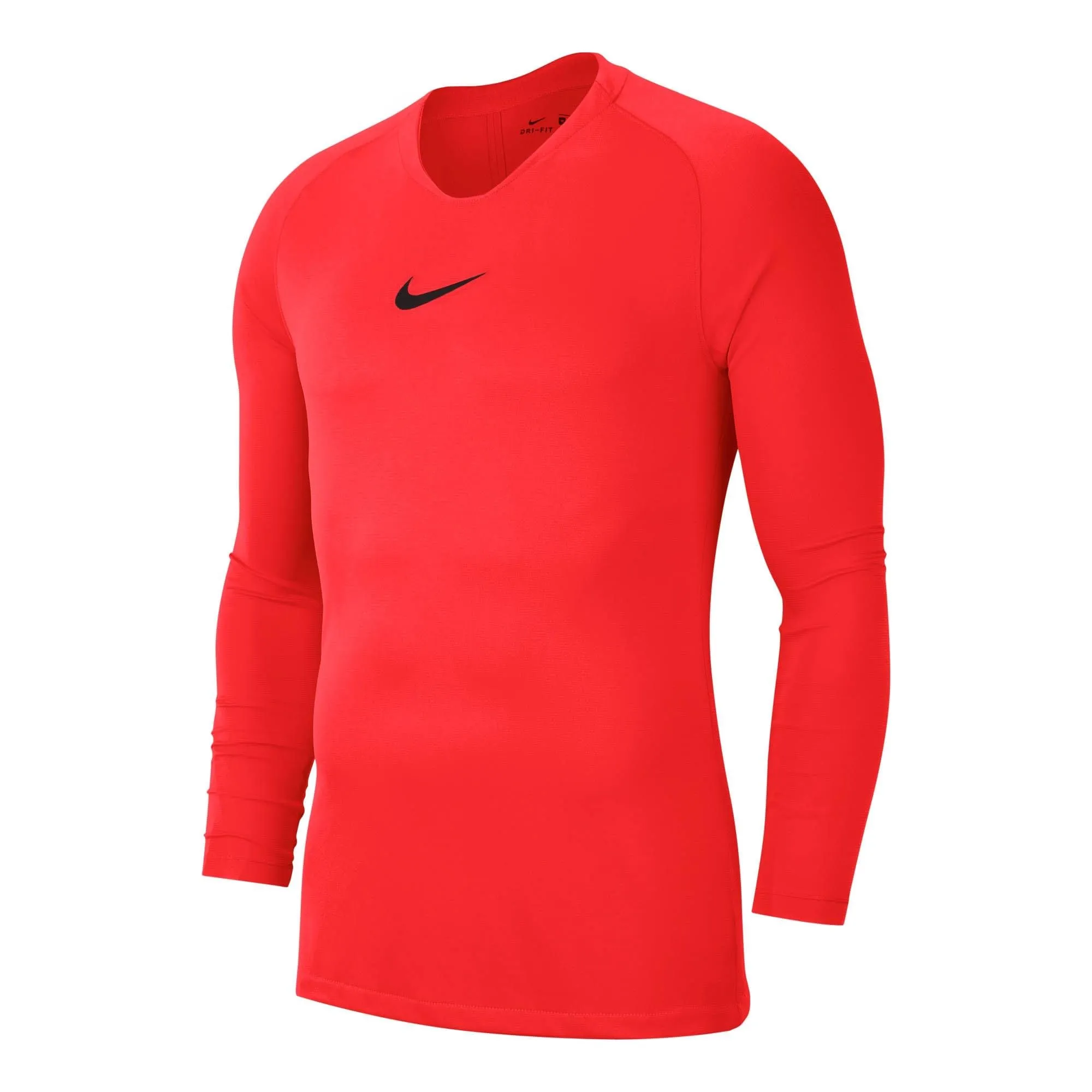 Nike, Park, Maglia Manica Lunga, Cremisi Brillante/Nero