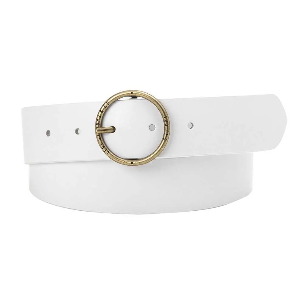 Levi's Athena, Cintura Donna, Regular White, 60