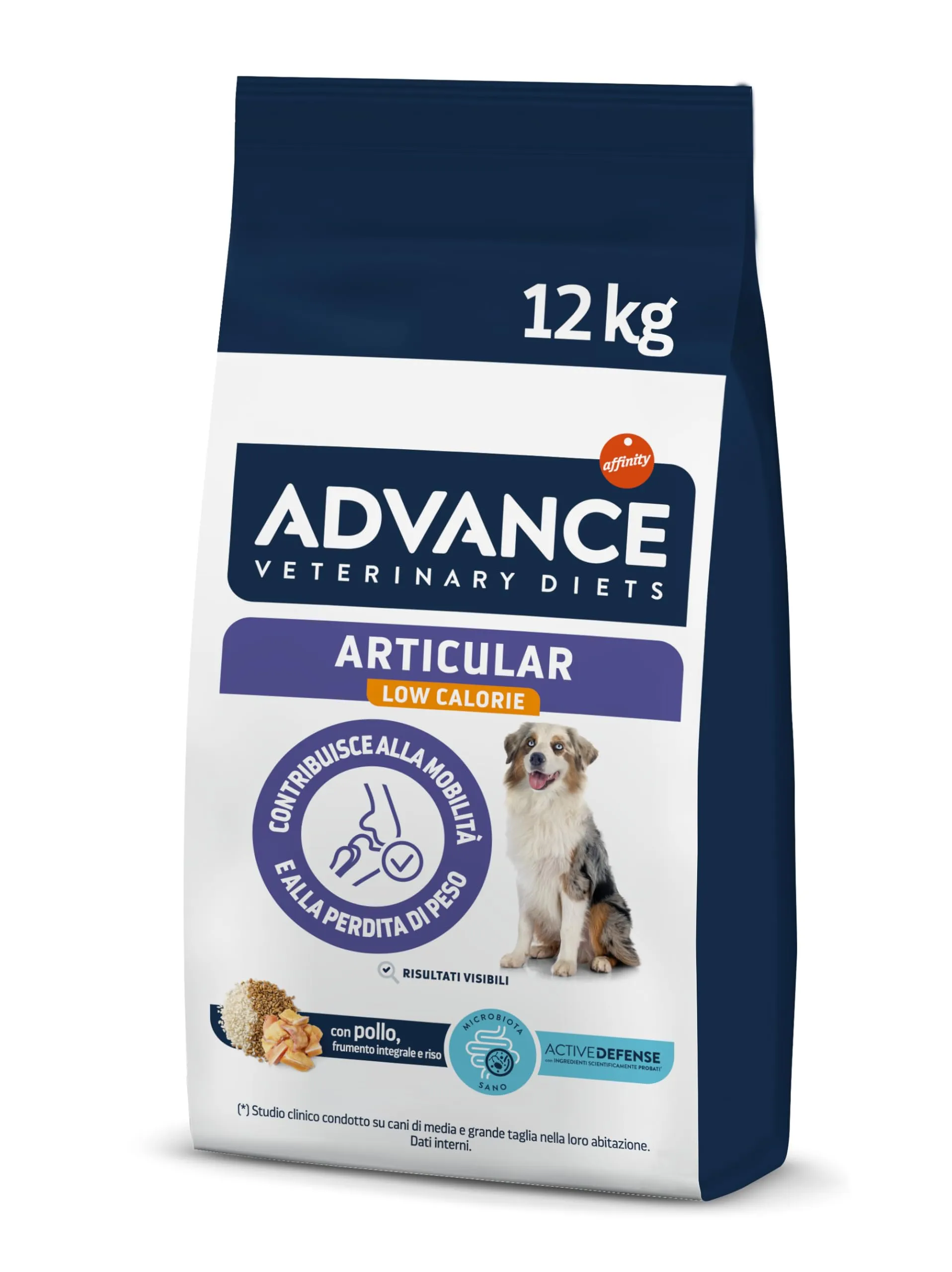 Advance Veterinary Diets - Articular Reduced Calorie - Cibo per Cani con Problemi Articolari e Sovrappeso - 12kg