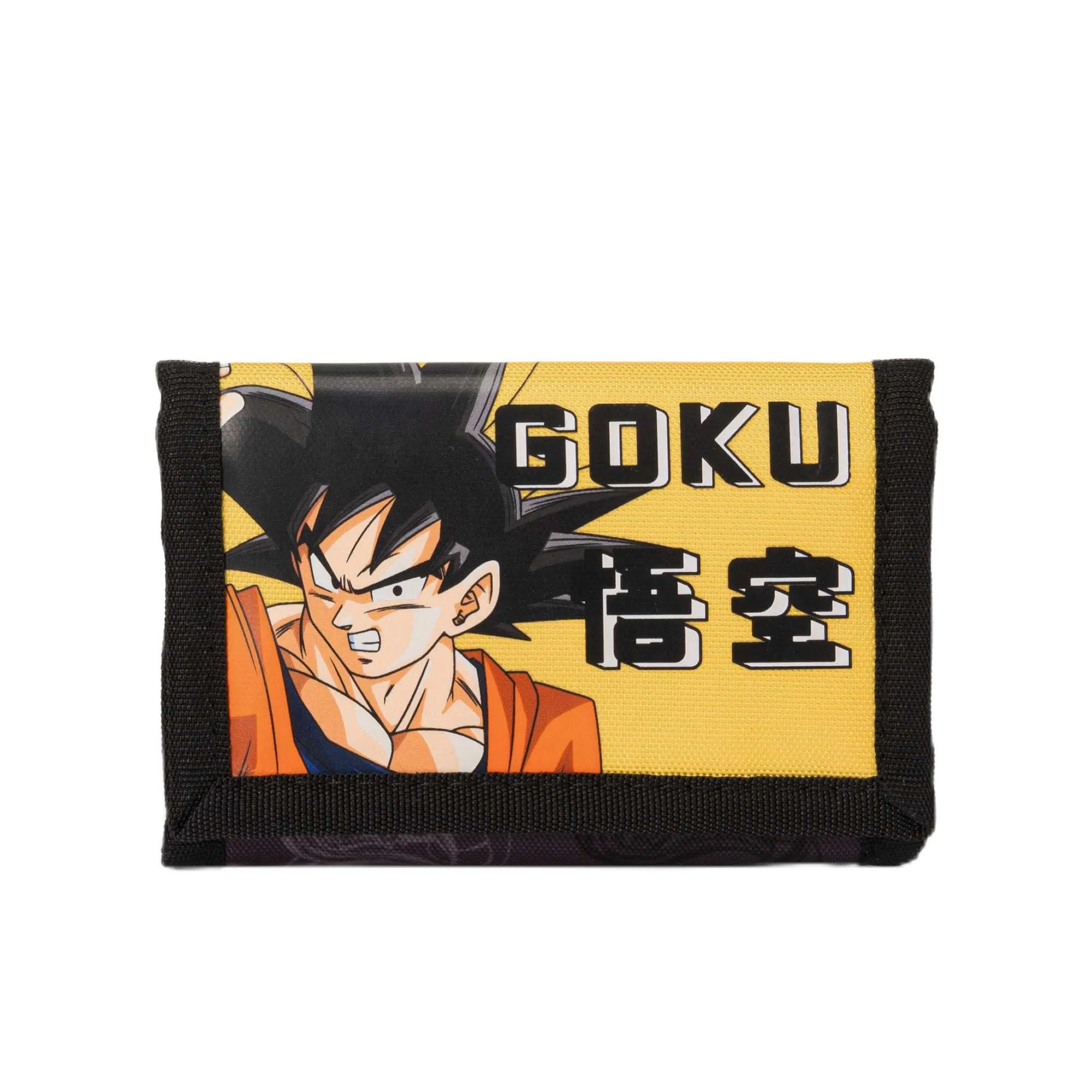DRAGON BALL SUPER - Portafoglio Ufficiale Dragon Ball, con Pratica Chiusura in Velcro, Tasca Esterna e Scomparti Interni, Idea Regalo Bambini e Ragazzi, 13x8,5cm Chiuso, 13x24cm Aperto