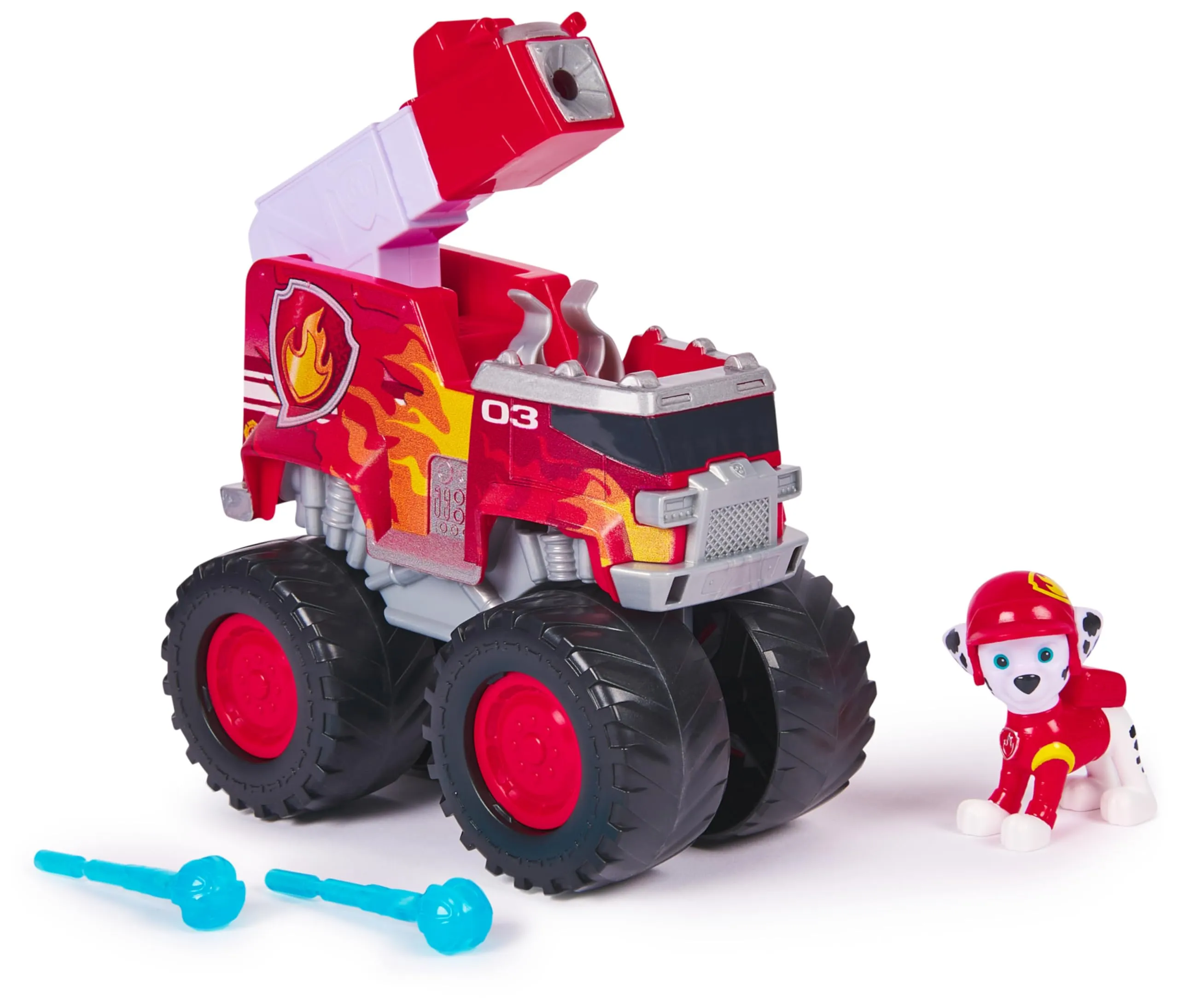 Paw Patrol, Rescue Wheels, Camion dei Pompieri di Marshall, 3+ Anni