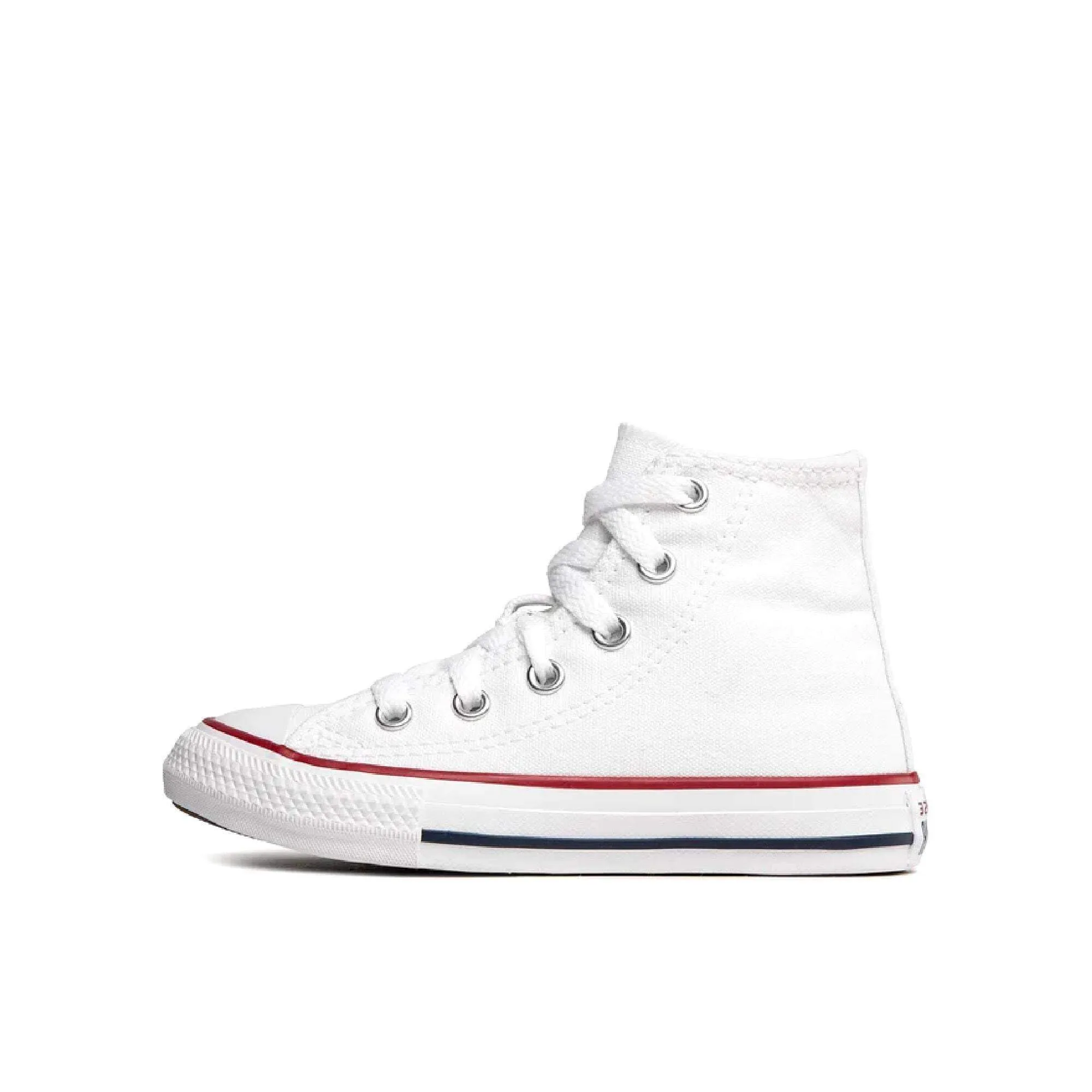 Converse Converse Chuck Taylor all Star 3j253c - Sneaker a Collo Alto Unisex Bambini, Bianco (White 3j253c), 27 EU