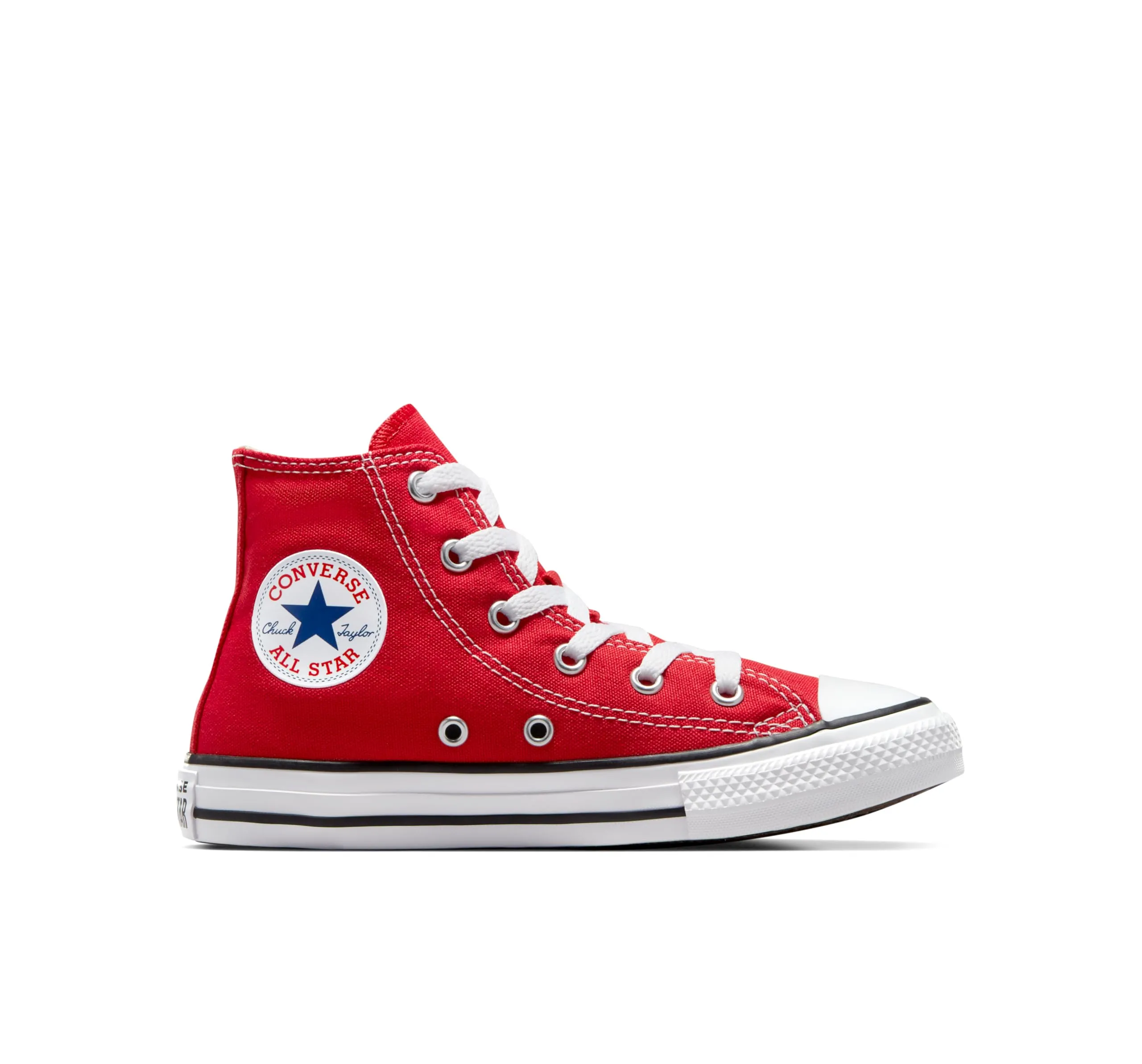 Converse - Chuck Taylor All Star Hi, Sneaker Unisex – Bambini, Rosso, 29