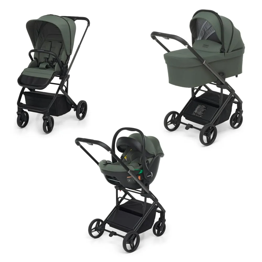 Foppapedretti Tictoc sistema combinato i-Size, Olive