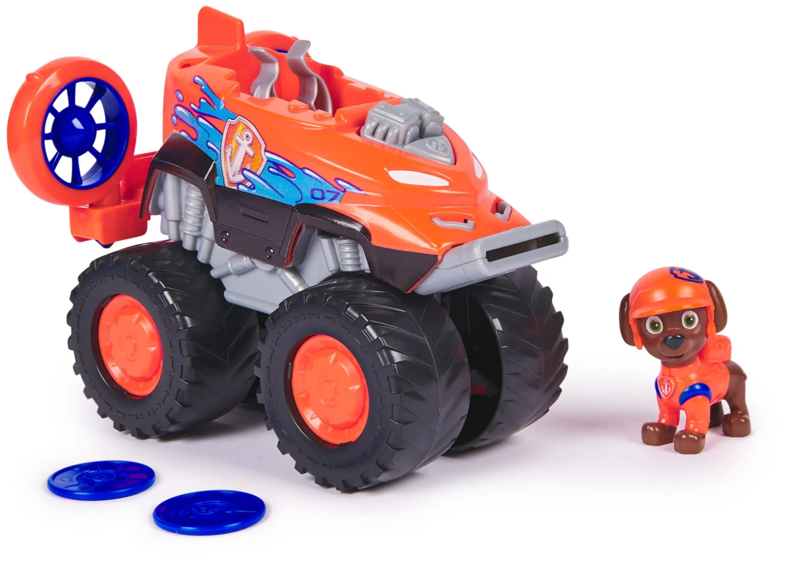 Paw Patrol, Rescue Wheels, Hovercraft di Zuma, Veicolo Giocattolo, 3+ Anni