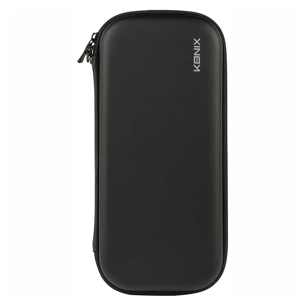 Konix Mythics Custodia di protezione e trasporto pro per console Nintendo Switch, Switch Lite e Switch OLED - Almacenamiento di 14 giochi - Nero