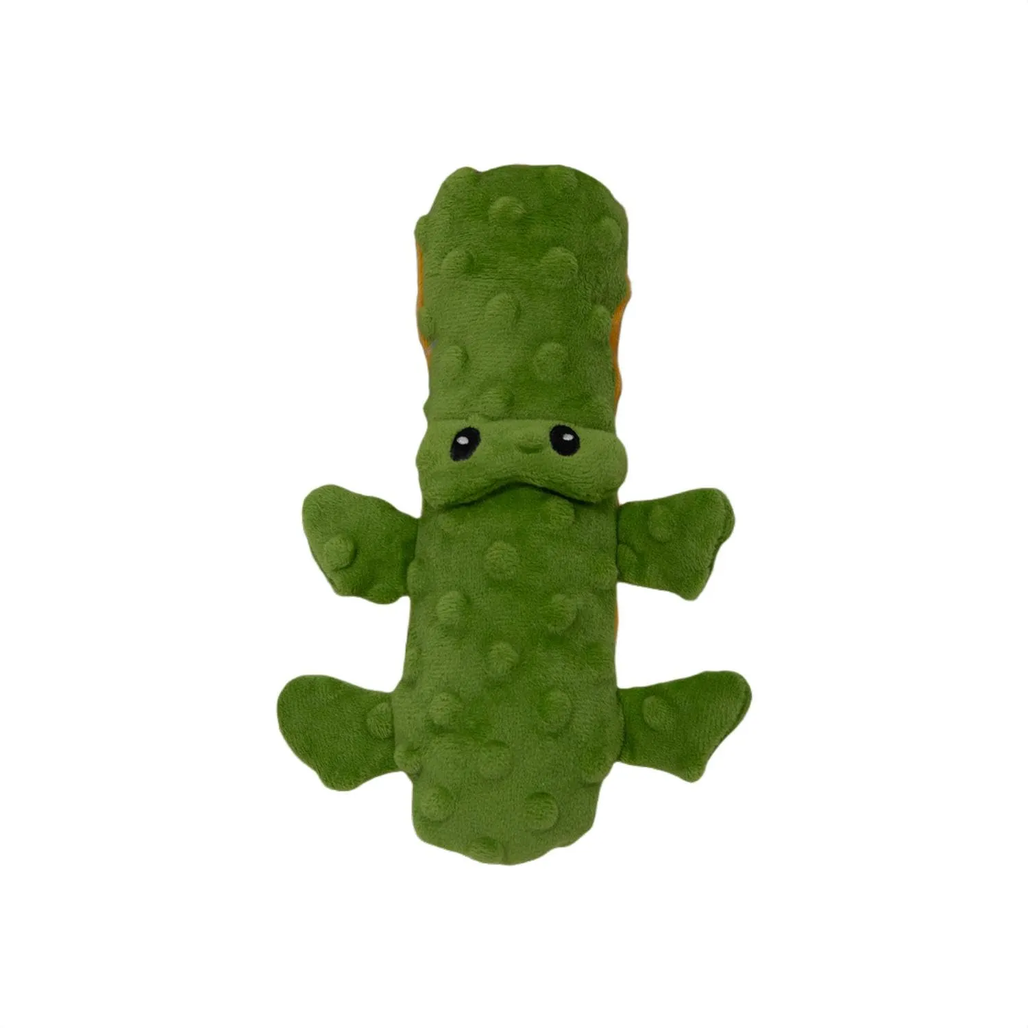 JACK AND VANILLA, Giocattolo di peluche per cani a coccodrillo 20,5 cm, verde, resistente, sonoro, lavabile in lavatrice, ideale per il gioco interattivo e il benessere del vostro animale modello