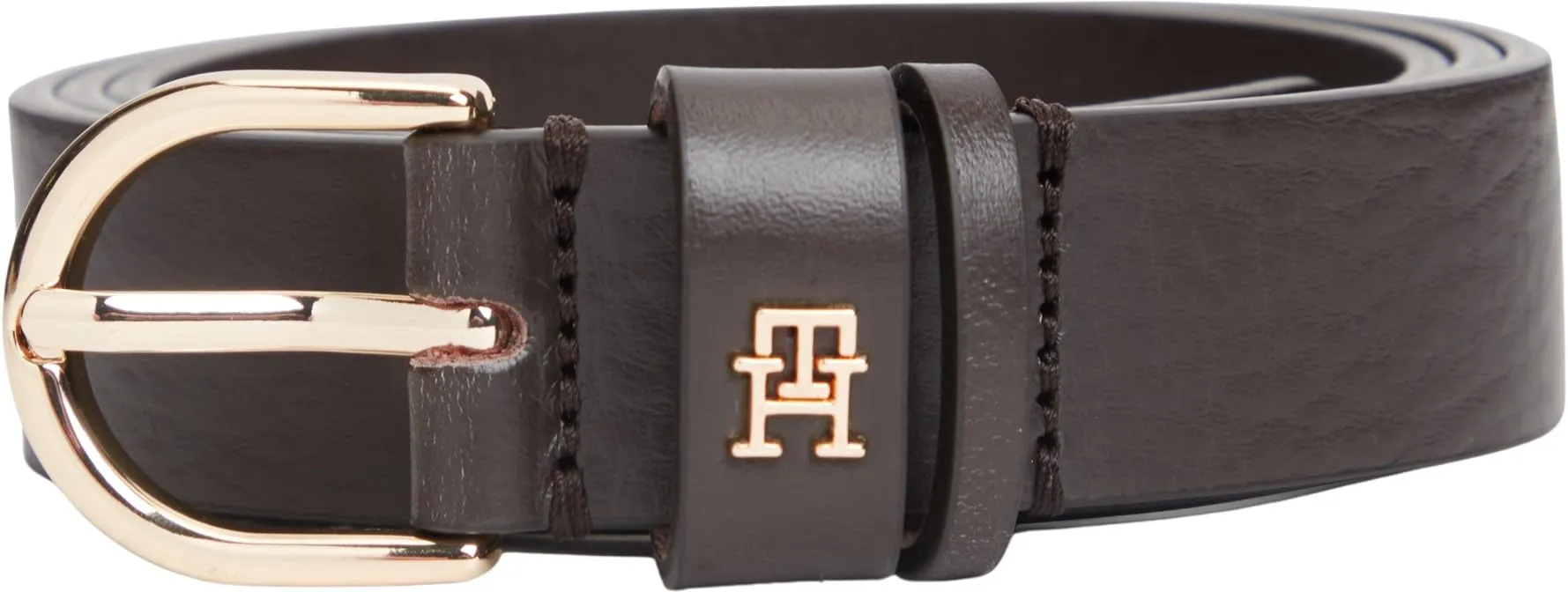 Tommy Hilfiger Cintura regolabile da donna Essential Effortless 2.5 Aw0aw16836 (confezione da 1), Marrone (legno carbonizzato), 95 cm