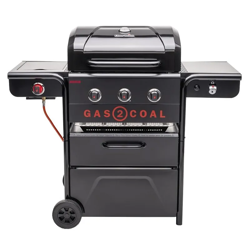 Char-Broil Barbecue Ibrido Gas2Coal Special Edition 3 per Gas e Carbone