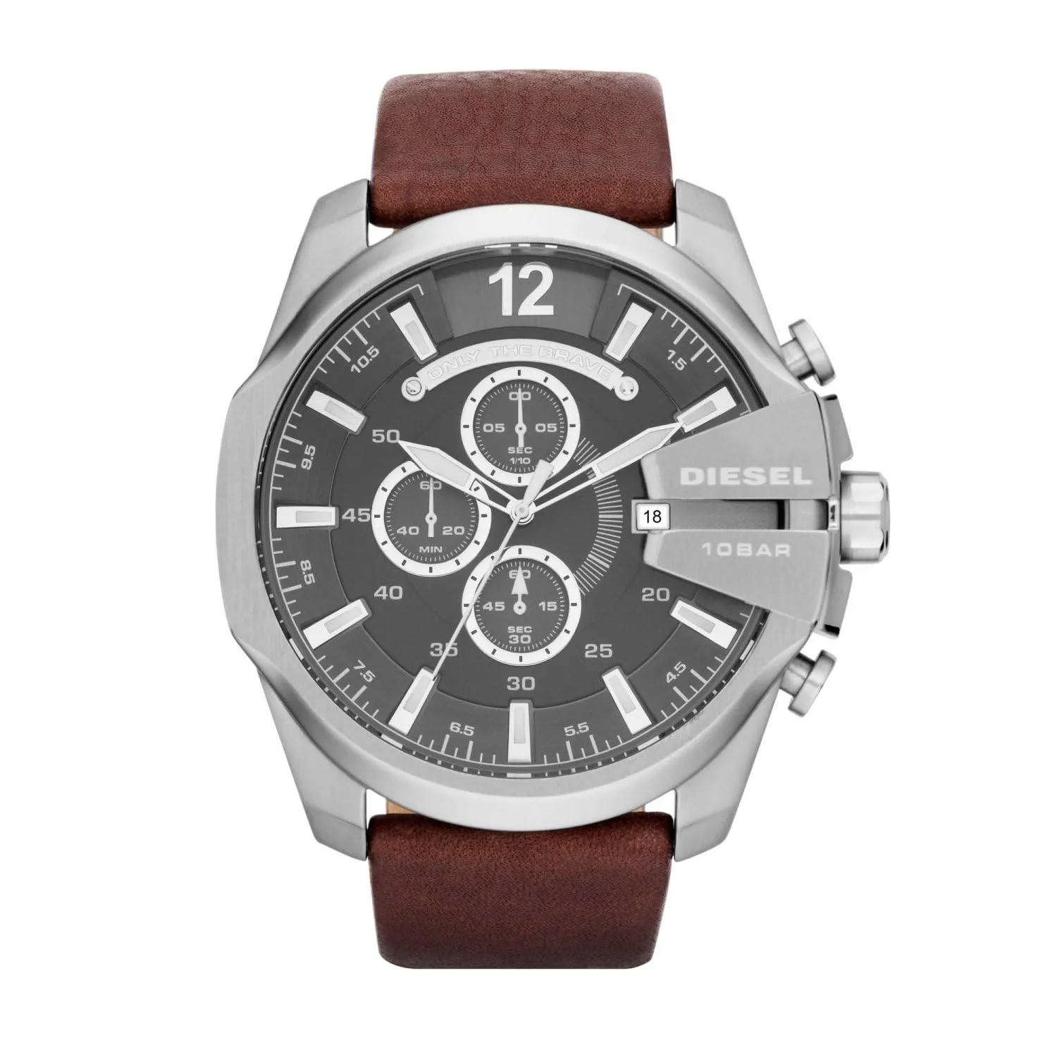 Diesel Orologio Cronografo Quarzo Uomo con Cinturino in Acciaio Inossidabile DZ4290