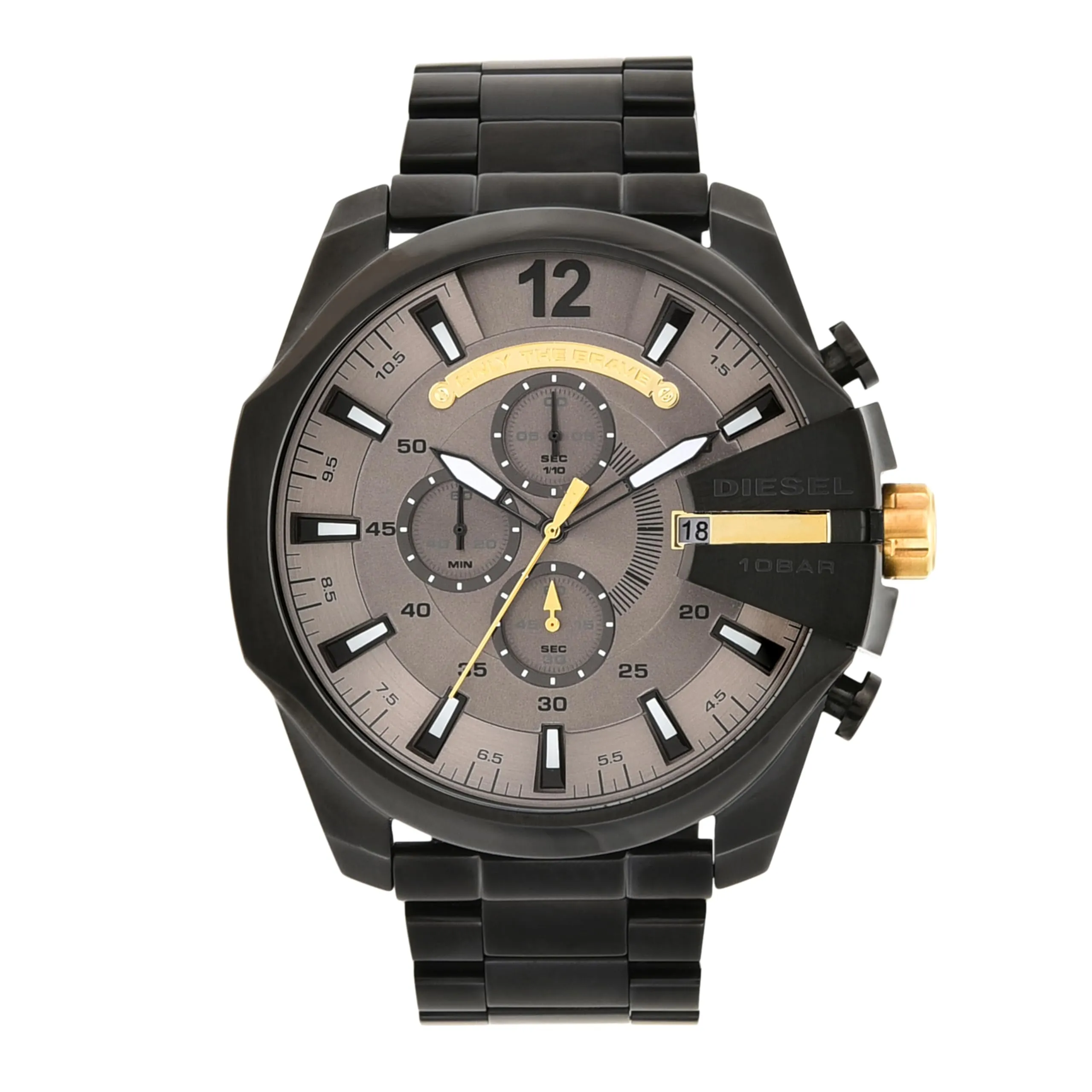 Diesel Orologio Cronografo Quarzo Uomo con Cinturino in Acciaio Inox DZ4479