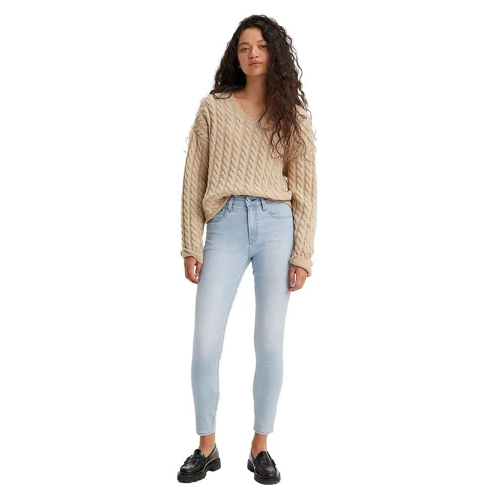 Levi's 721 High Rise Skinny, Jeans Donna, Cool Night's Breeze, 24W / 30L
