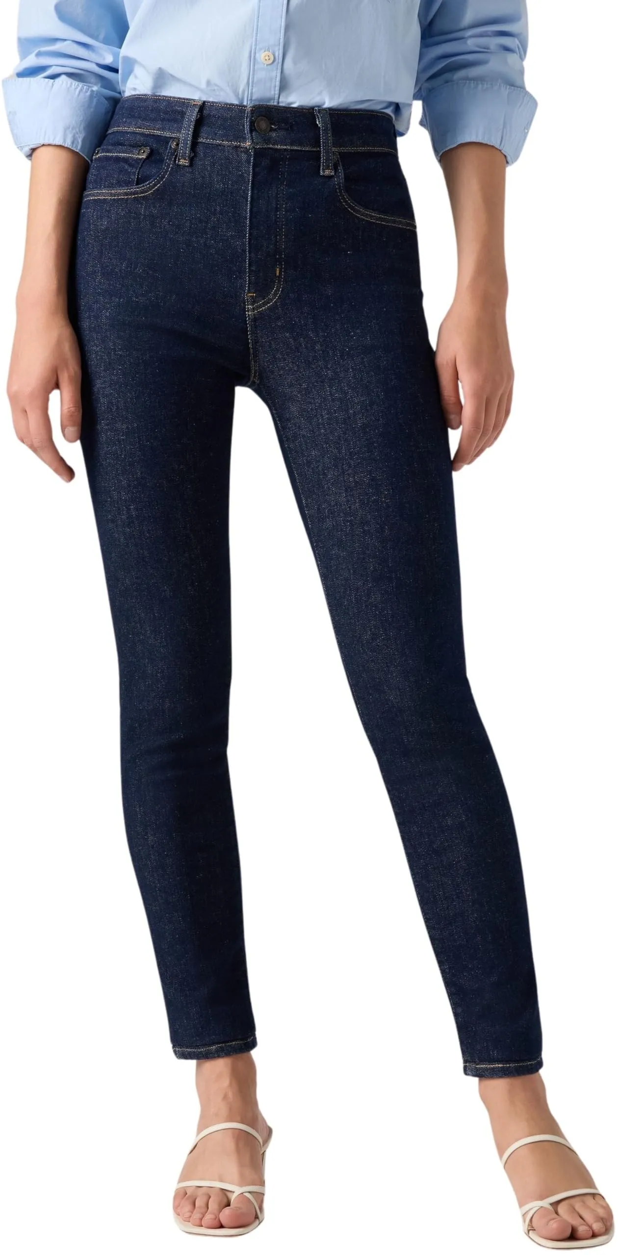 Levi's 721 High Rise Skinny, Jeans Donna, Tenacious Rinse, 30W / 32L