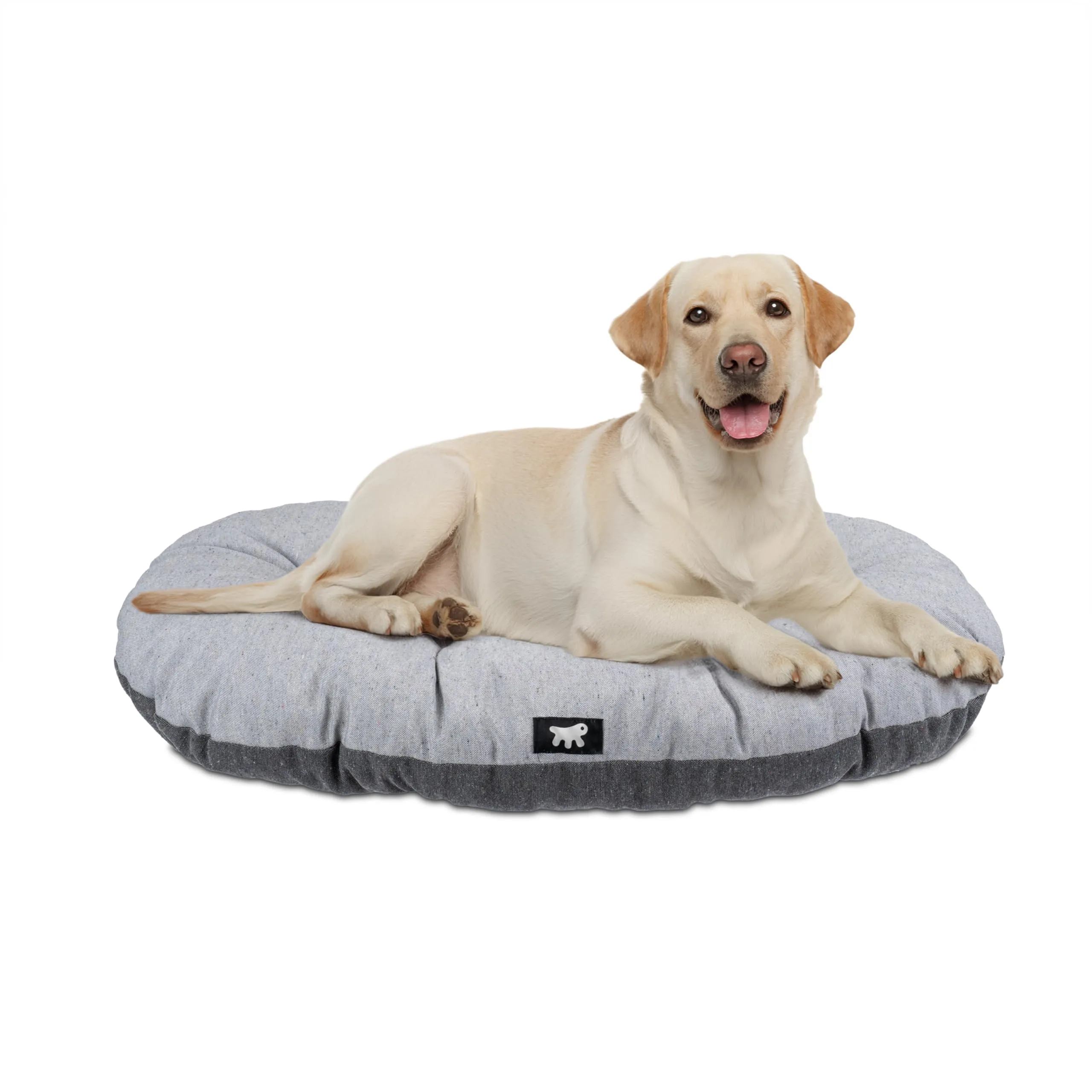 Ferplast Cuccia Cane Relax, Cuscino per cani di grandi dimensioni, Cuccia Gatto, Tappetino per cucce e auto -Lavabile - in Cotone con Soffice Imbottitura, 100 x 63 cm. Marrone