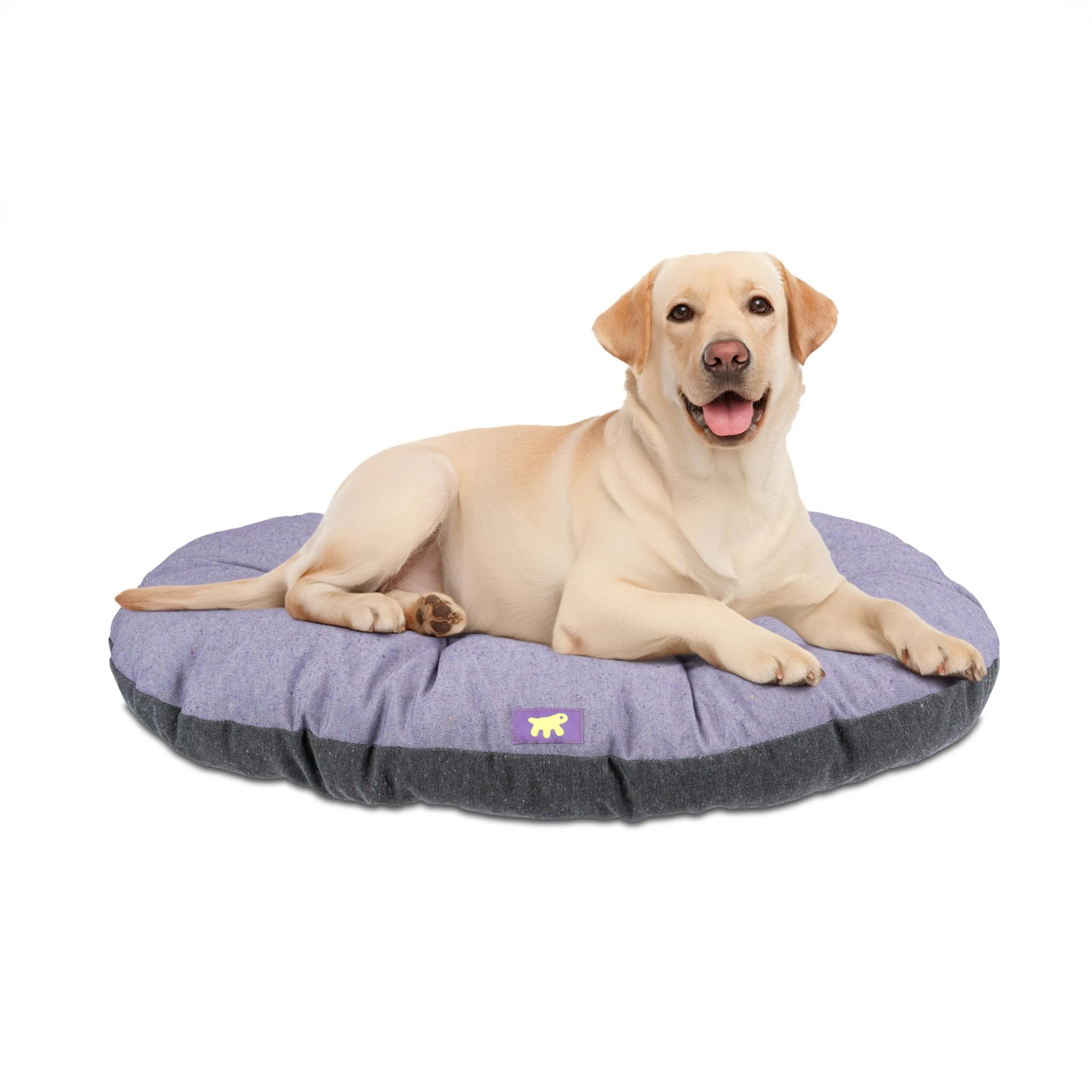 Ferplast Cuccia Cane Relax, Cuscino per cani di grandi dimensioni, Cuccia Gatto, Tappetino per cucce e auto -Lavabile - in Cotone con Soffice Imbottitura, 100 x 63 cm. Lilla