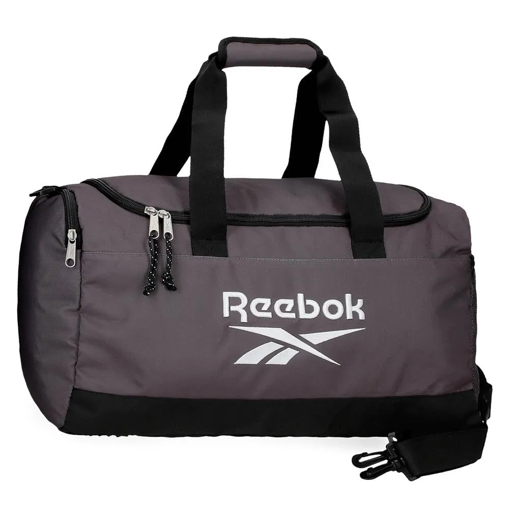 Reebok Boston Borsa da viaggio Grigio 55x28,5x21 cm Poliestere by Joumma Bags, grigio, 55x28.5x21 cms, Borsa da viaggio