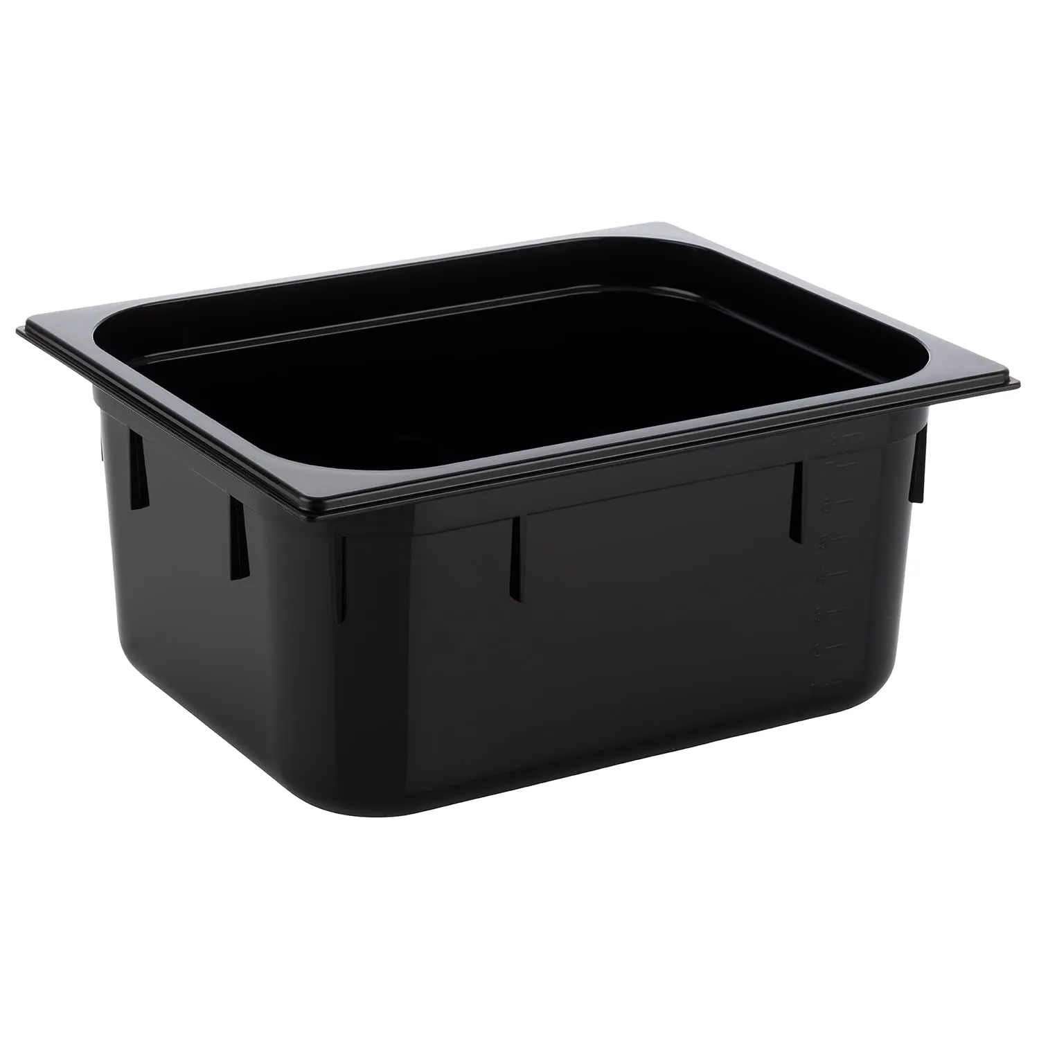 APS 82068 GN 1/3 Contenitore Gastronorm in Policarbonato Dimensioni 325 x 175 mm Altezza 65 mm Volume 2,4 Litri Nero