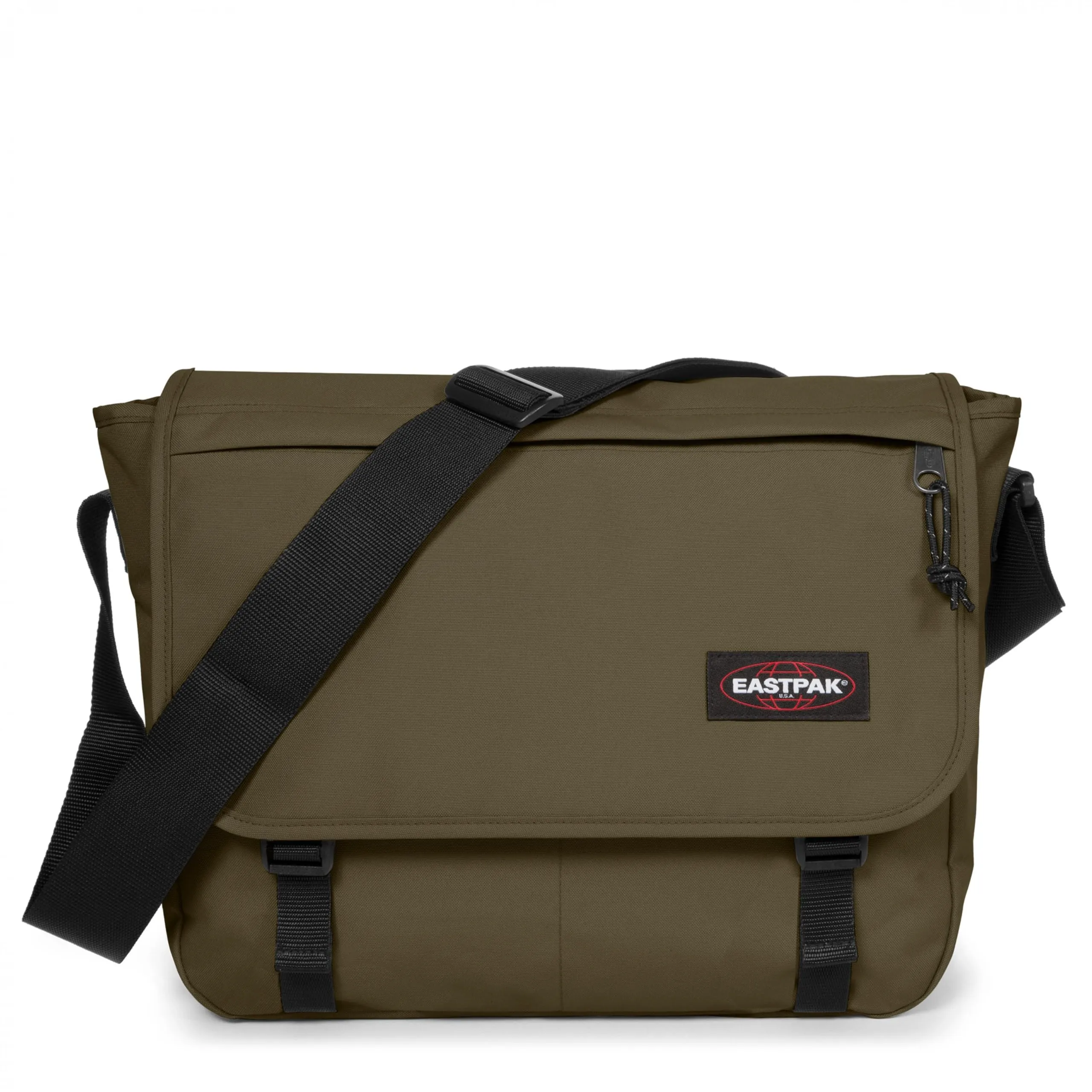 EASTPAK Delegate + Borsa a Tracolla, 20 L - Army Olive (Verde)