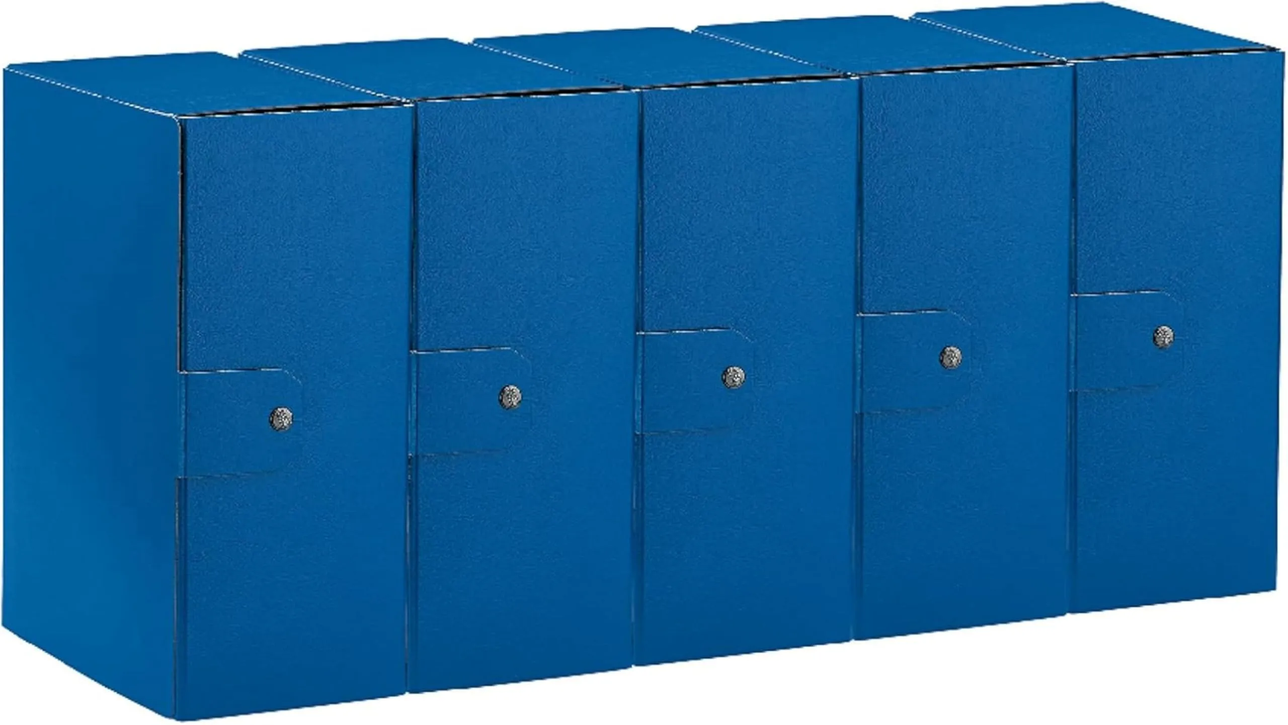 Esselte C35 EUROBOX 5 Cartelle Progetti Archivio 25 x 35 cm Dorso 15 cm Blu