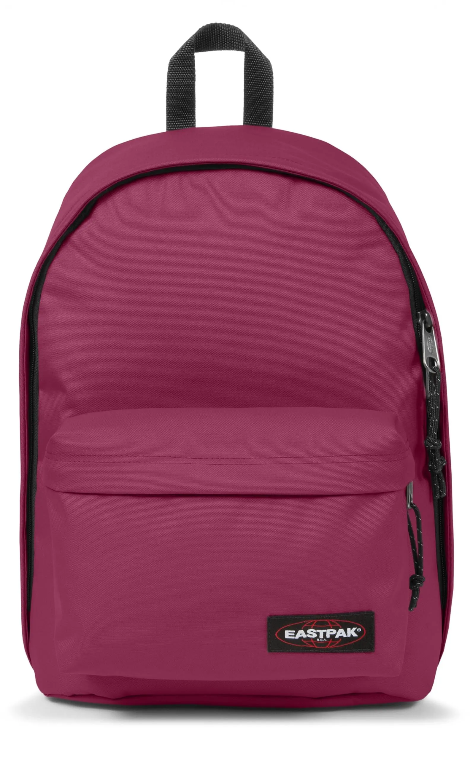 EASTPAK Out of Office Zaino 27L (44 x 29,5 x 22 cm), scomparto laptop 13–15”, zaino scuola e lavoro resistente e idrorepellente con spallacci imbottiti - WINE BURGUNDY
