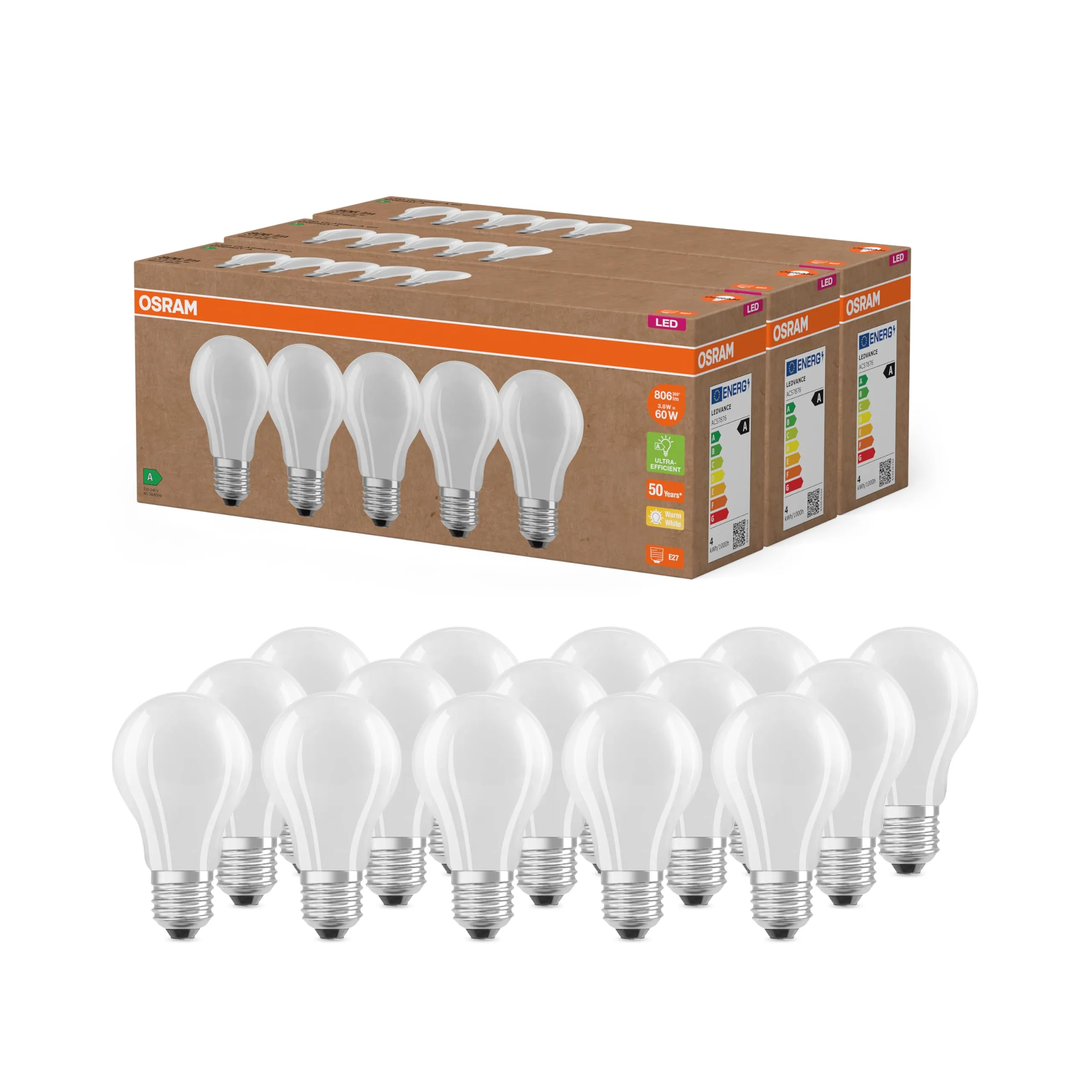 OSRAM lampada LED confezione da 5