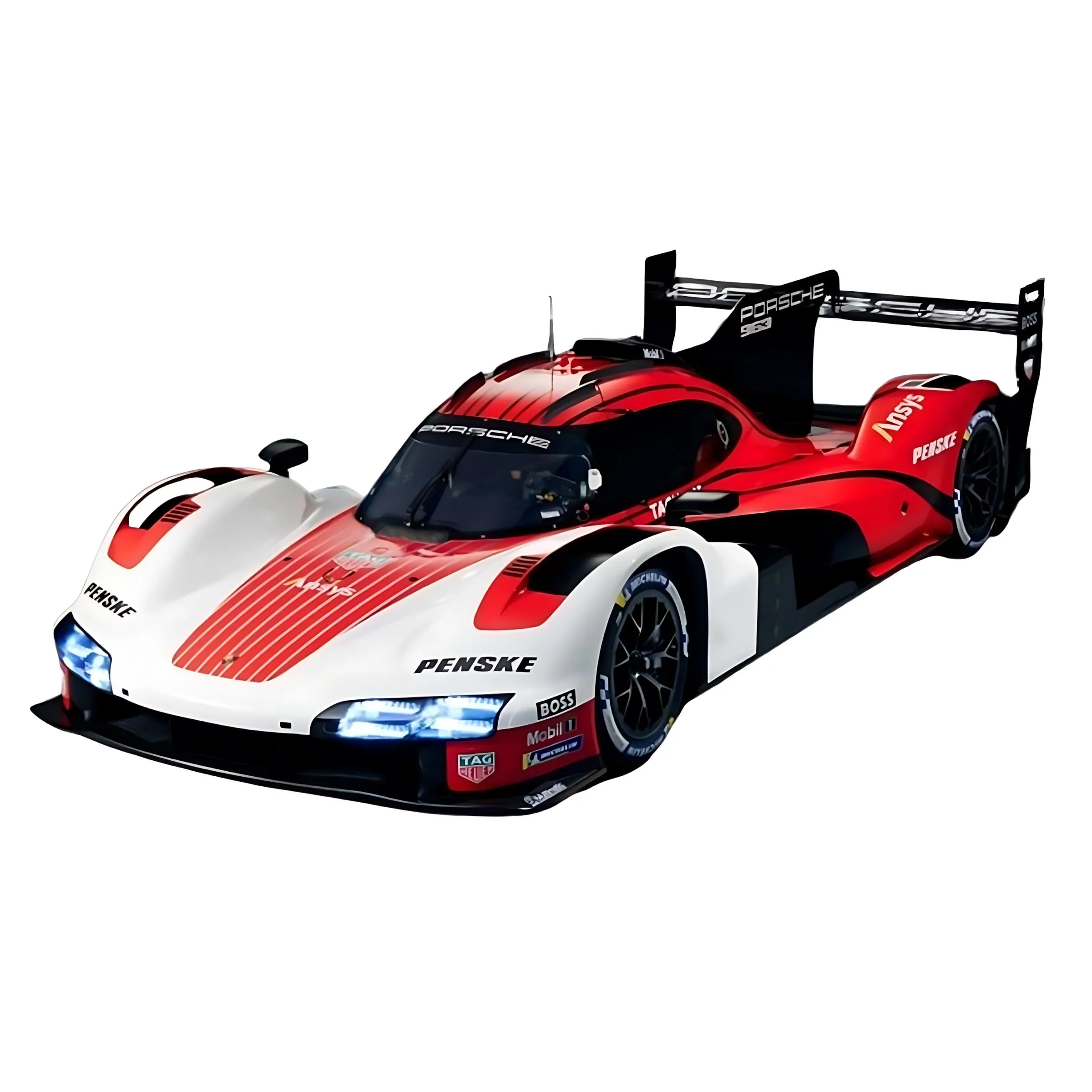 Bburago - Porsche 963 Le Mans - Modellino Realistico Auto in Scala 1:43, Replica Diecast con Licenza Ufficiale Porsche, Età Consigliata 14+ Anni