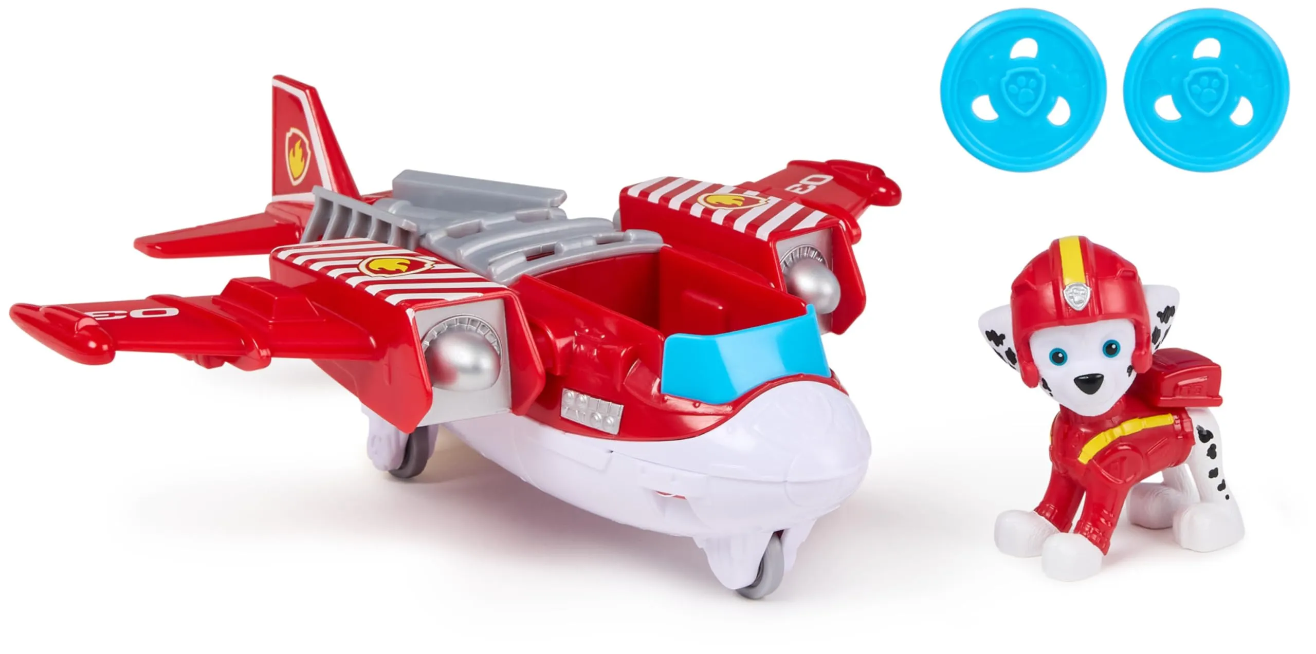 Paw Patrol, Air Rescue, Aereo Di Soccorso Dei Pompieri Con Personaggio, 3+
