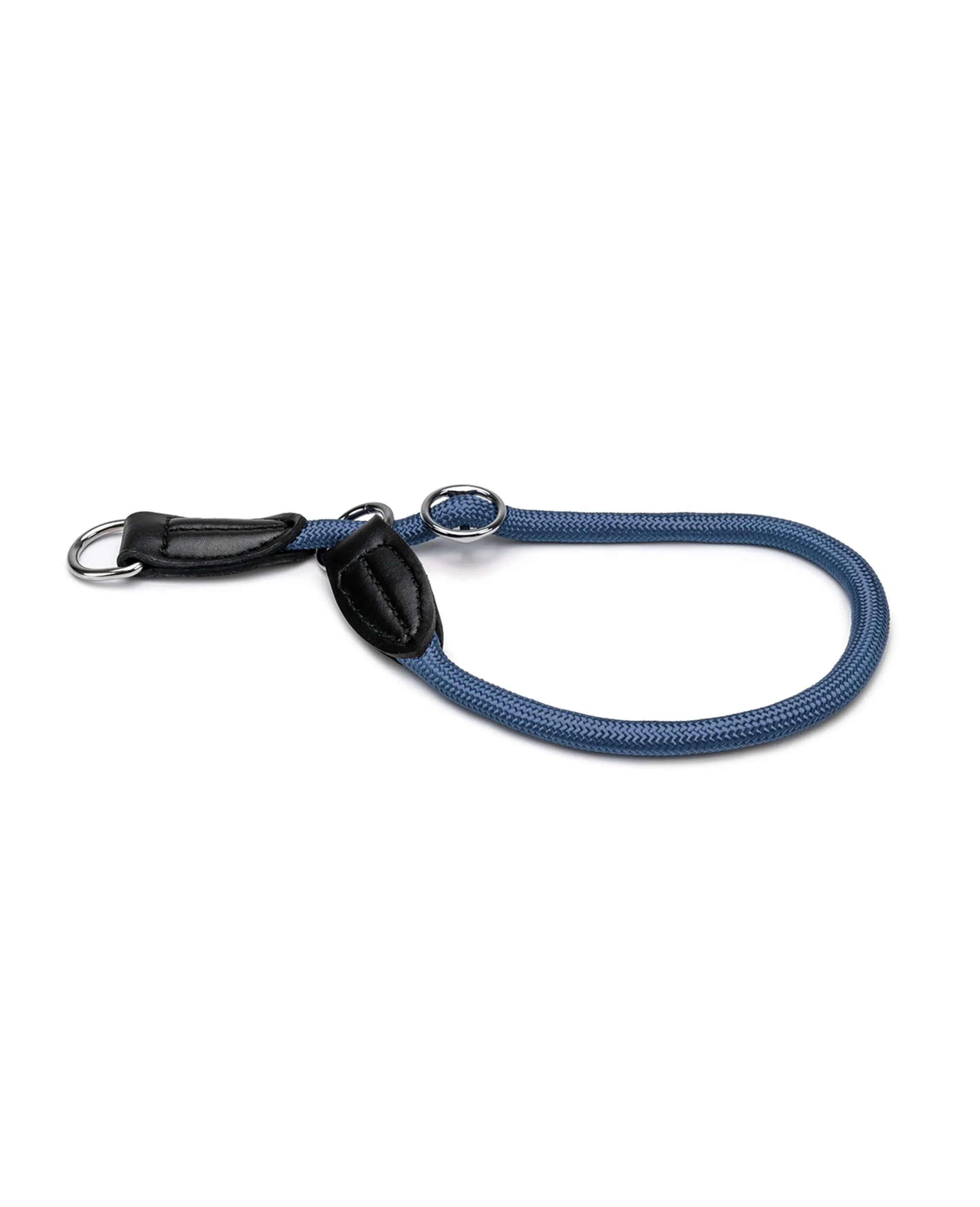 lionto Collare Martingala Cane, 65 cm, Spessore 1 cm, Blu